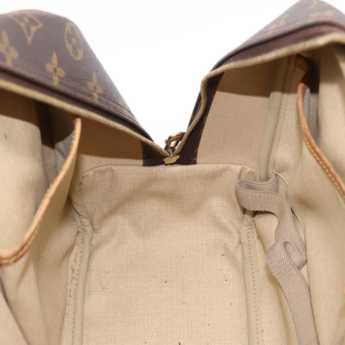 LOUIS VUITTON Monogram Deauville Hand Bag M47270 LV Auth BA15353