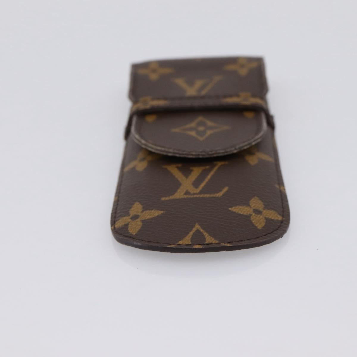 LOUIS VUITTON Monogram Etui Stilo Pen Case M62990 LV Auth BA15355