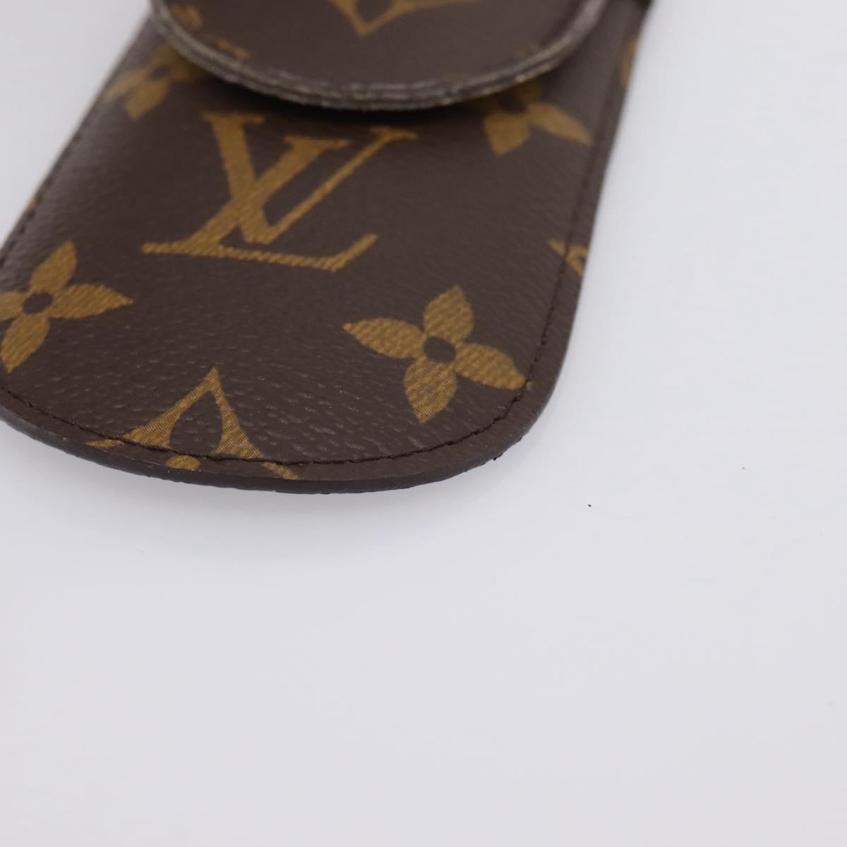 LOUIS VUITTON Monogram Etui Stilo Pen Case M62990 LV Auth BA15355