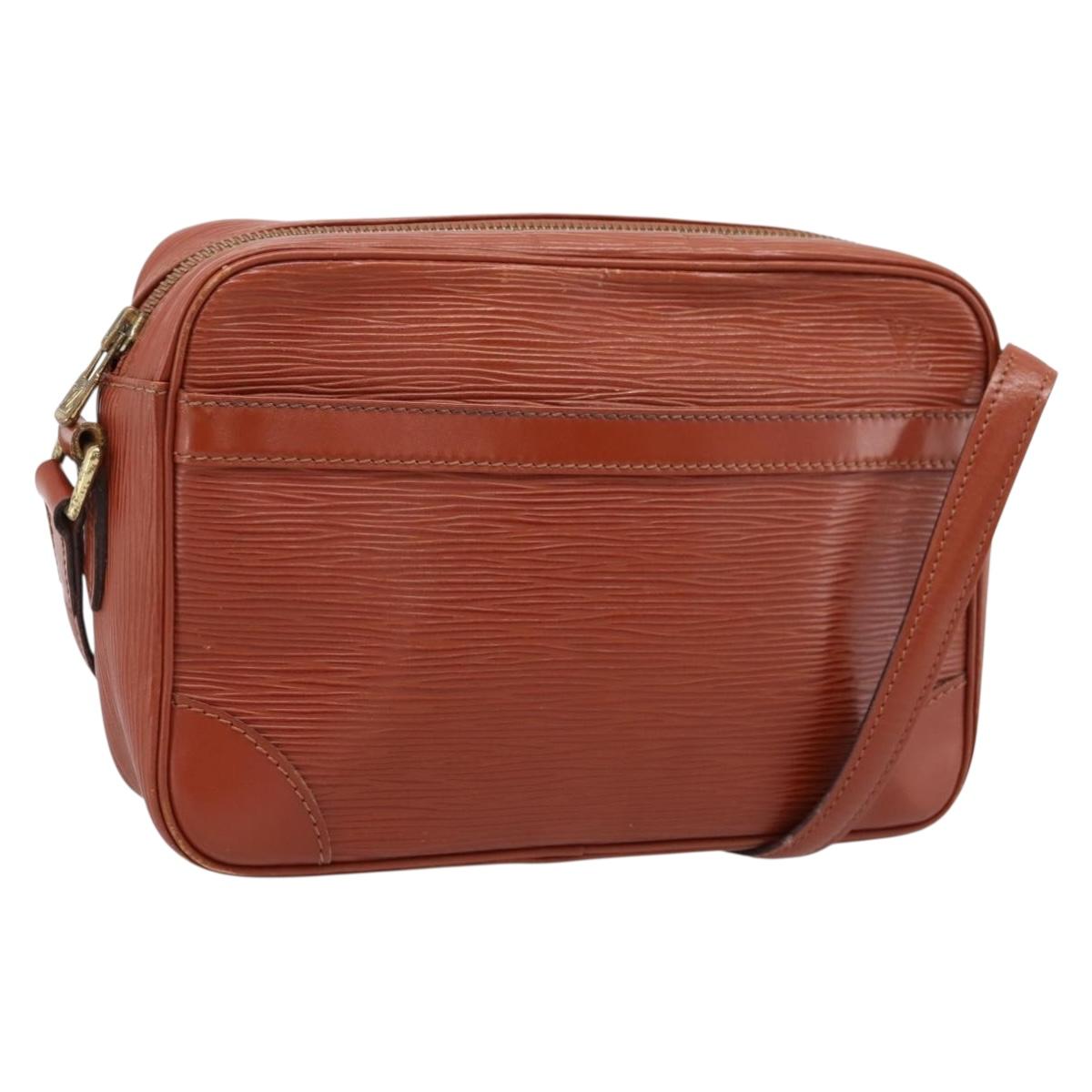 LOUIS VUITTON Epi Trocadero 23 Shoulder Bag Brown M52313 LV Auth BA15358
