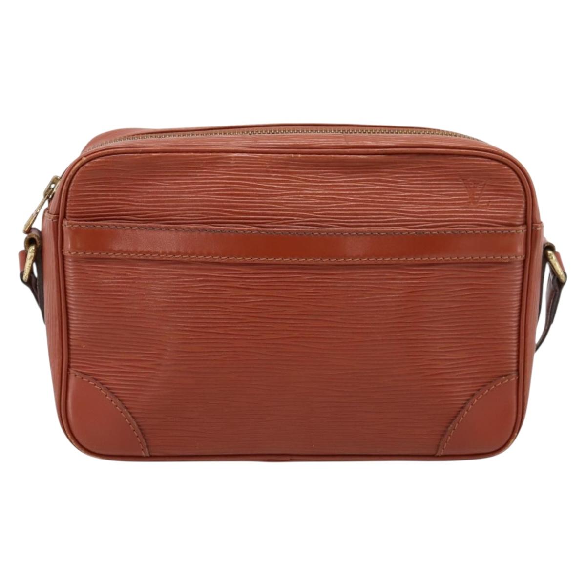 LOUIS VUITTON Epi Trocadero 23 Shoulder Bag Brown M52313 LV Auth BA15358