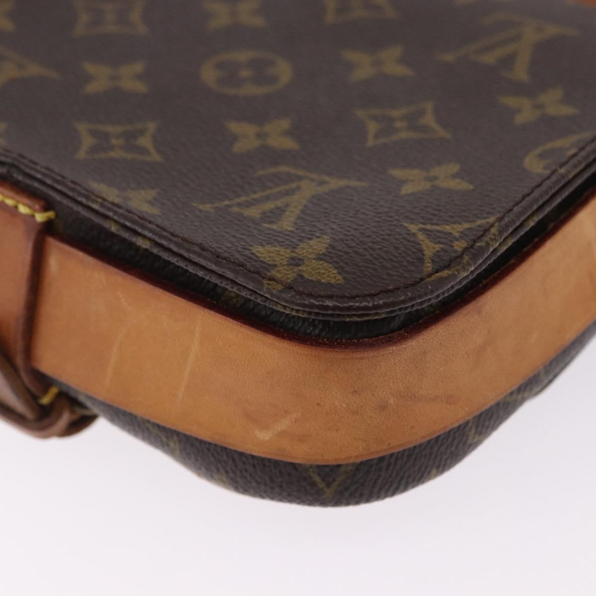 LOUIS VUITTON Monogram Cartouchiere PM Shoulder Bag M51254 LV Auth BA15365