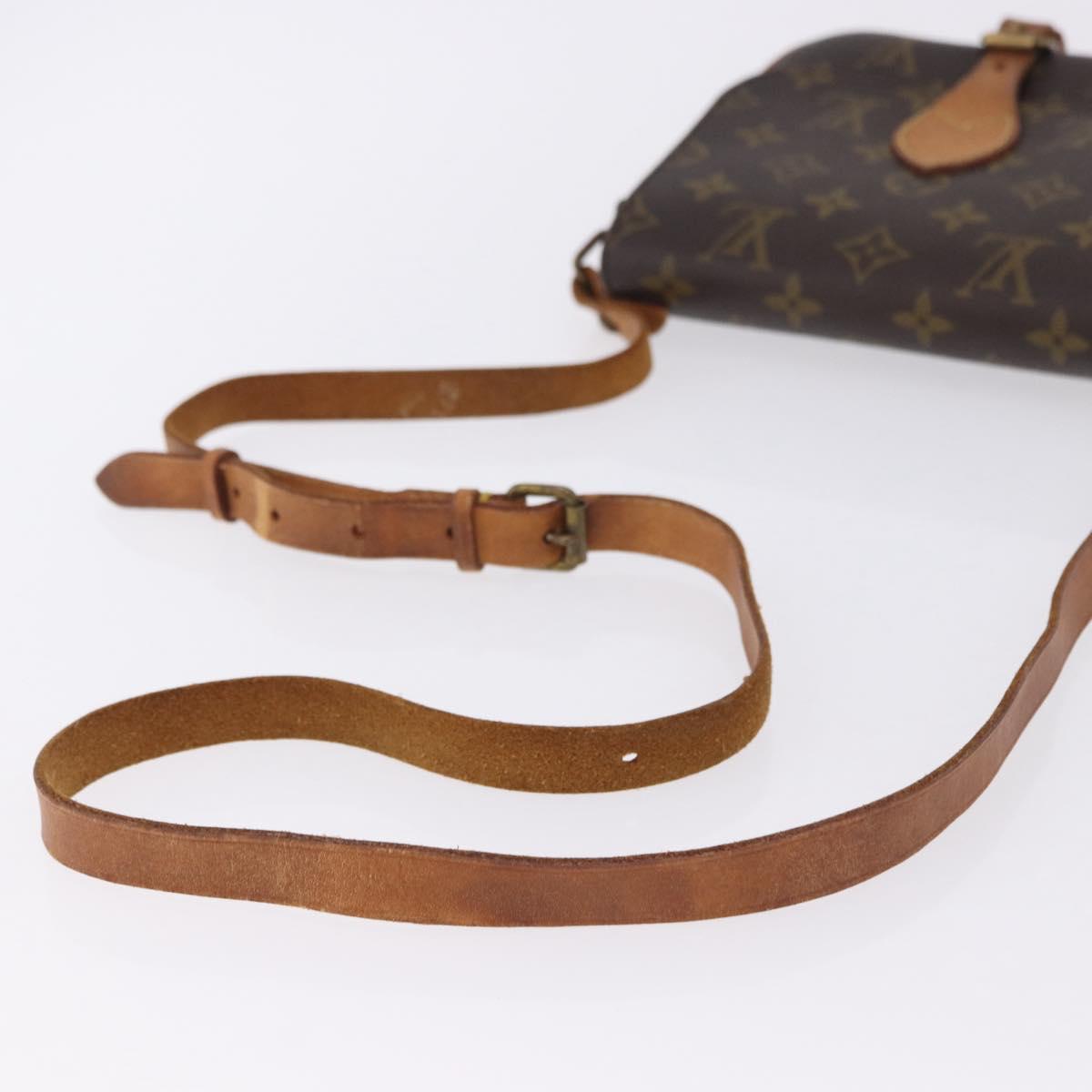 LOUIS VUITTON Monogram Cartouchiere PM Shoulder Bag M51254 LV Auth BA15365