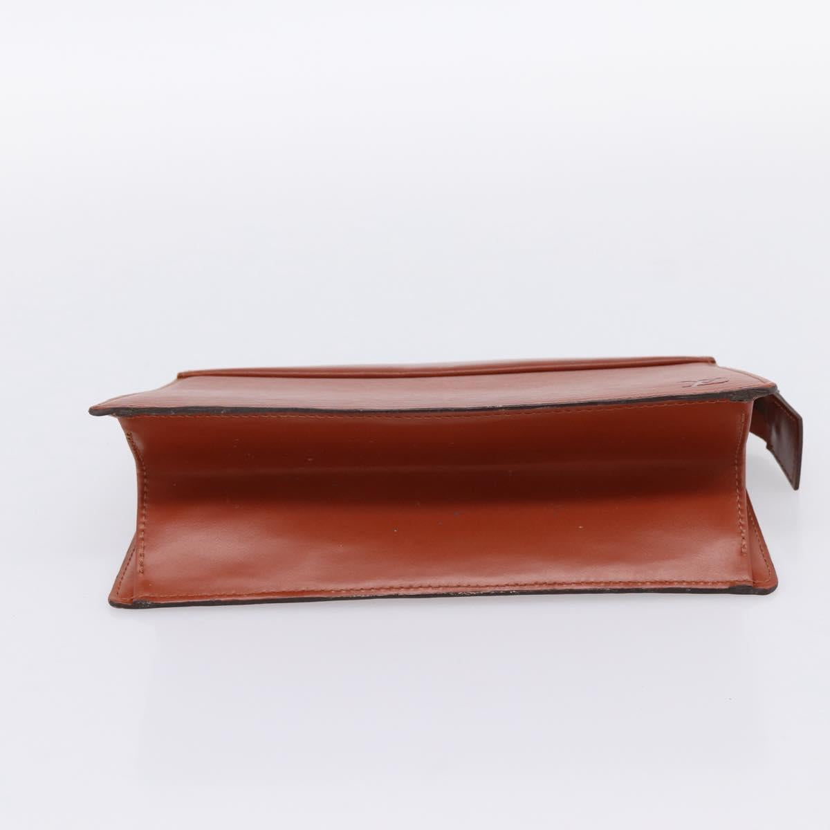 LOUIS VUITTON Epi Trousse Crete Pouch Brown M48403 LV Auth BA15366