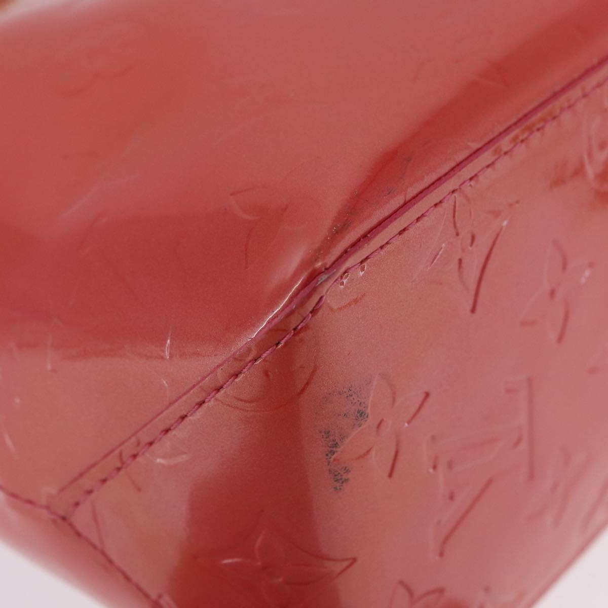 LOUIS VUITTON Monogram Vernis Reade PM Hand Bag Fran Boise M9132F Auth BA15385