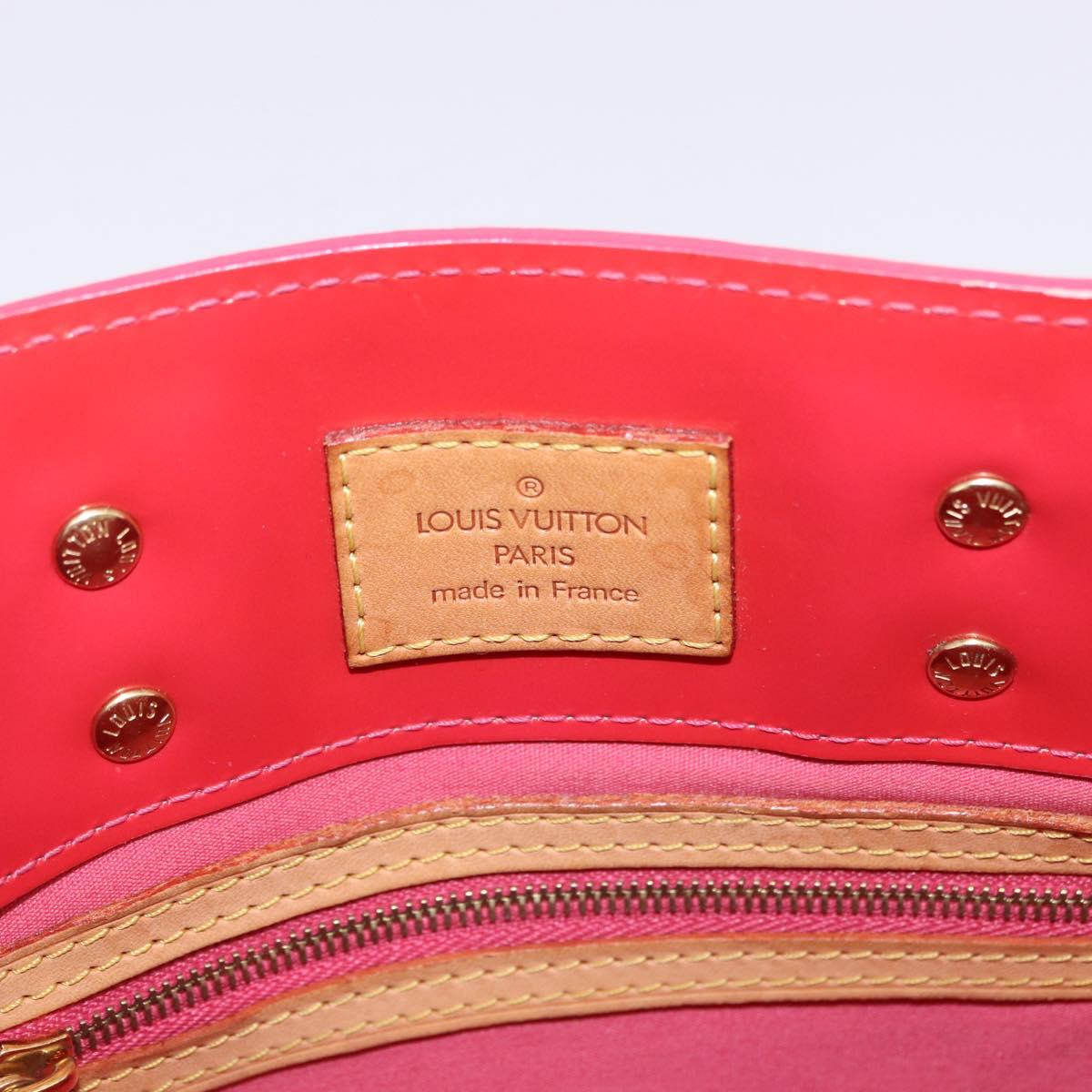 LOUIS VUITTON Monogram Vernis Reade PM Hand Bag Fran Boise M9132F Auth BA15385