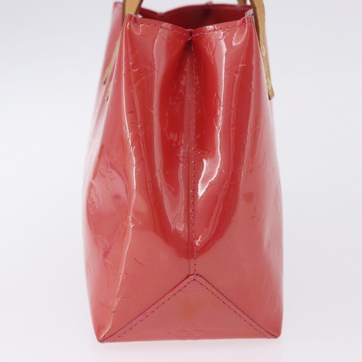 LOUIS VUITTON Monogram Vernis Reade PM Hand Bag Fran Boise M9132F Auth BA15385