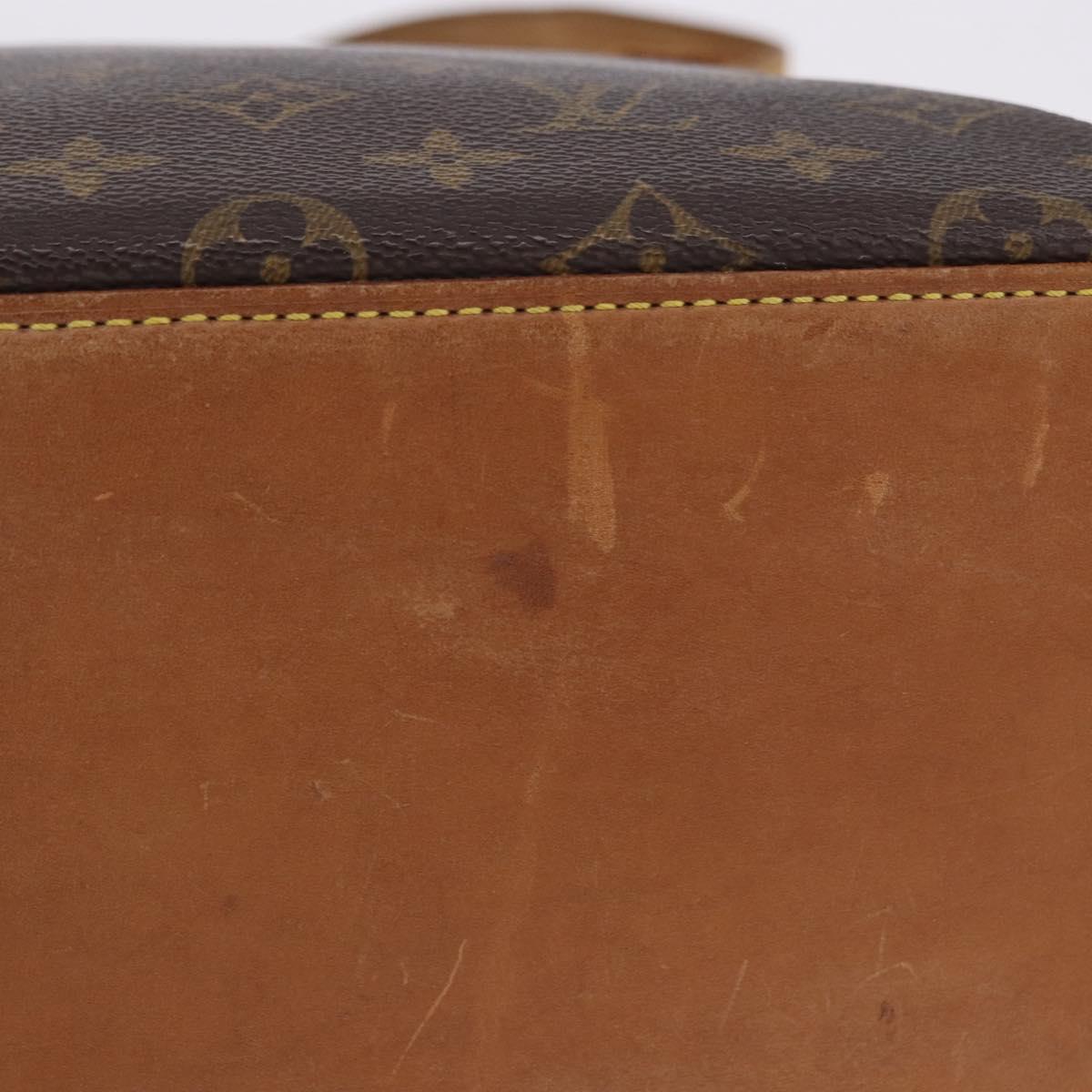 LOUIS VUITTON Monogram Cabas Piano Tote Bag M51148 LV Auth BA15405
