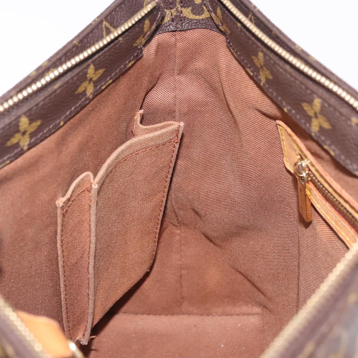 LOUIS VUITTON Monogram Cabas Piano Tote Bag M51148 LV Auth BA15405