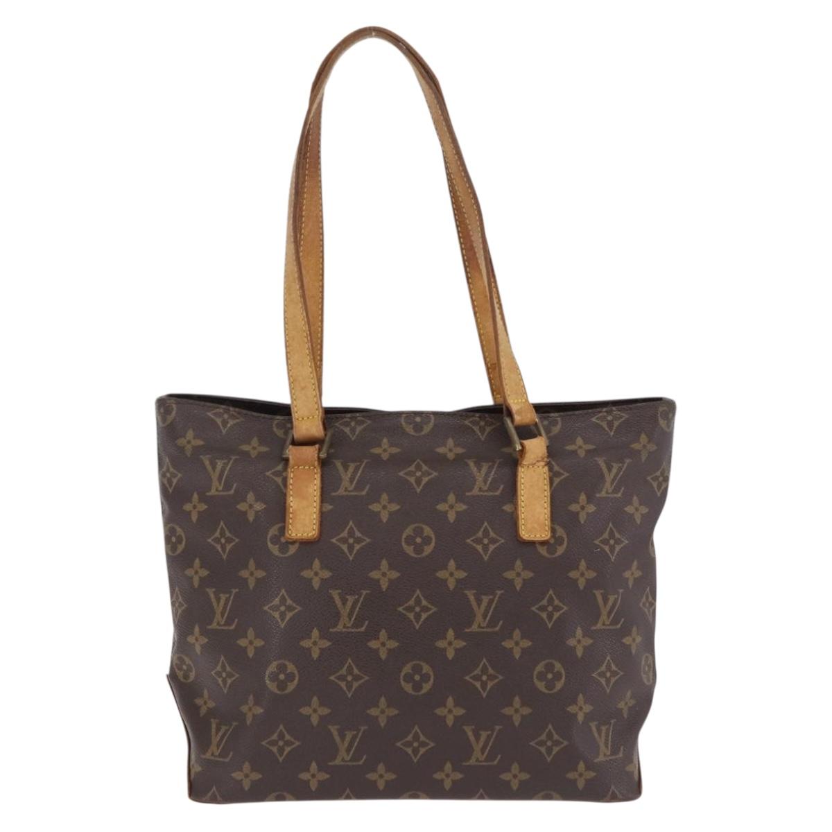 LOUIS VUITTON Monogram Cabas Piano Tote Bag M51148 LV Auth BA15405