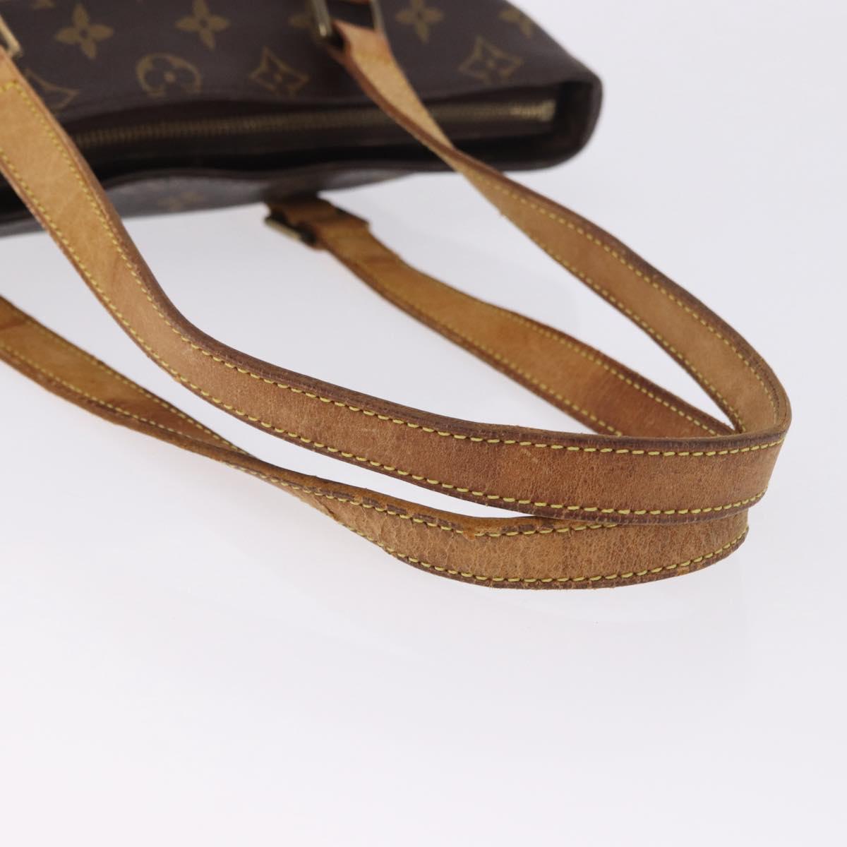 LOUIS VUITTON Monogram Cabas Piano Tote Bag M51148 LV Auth BA15405