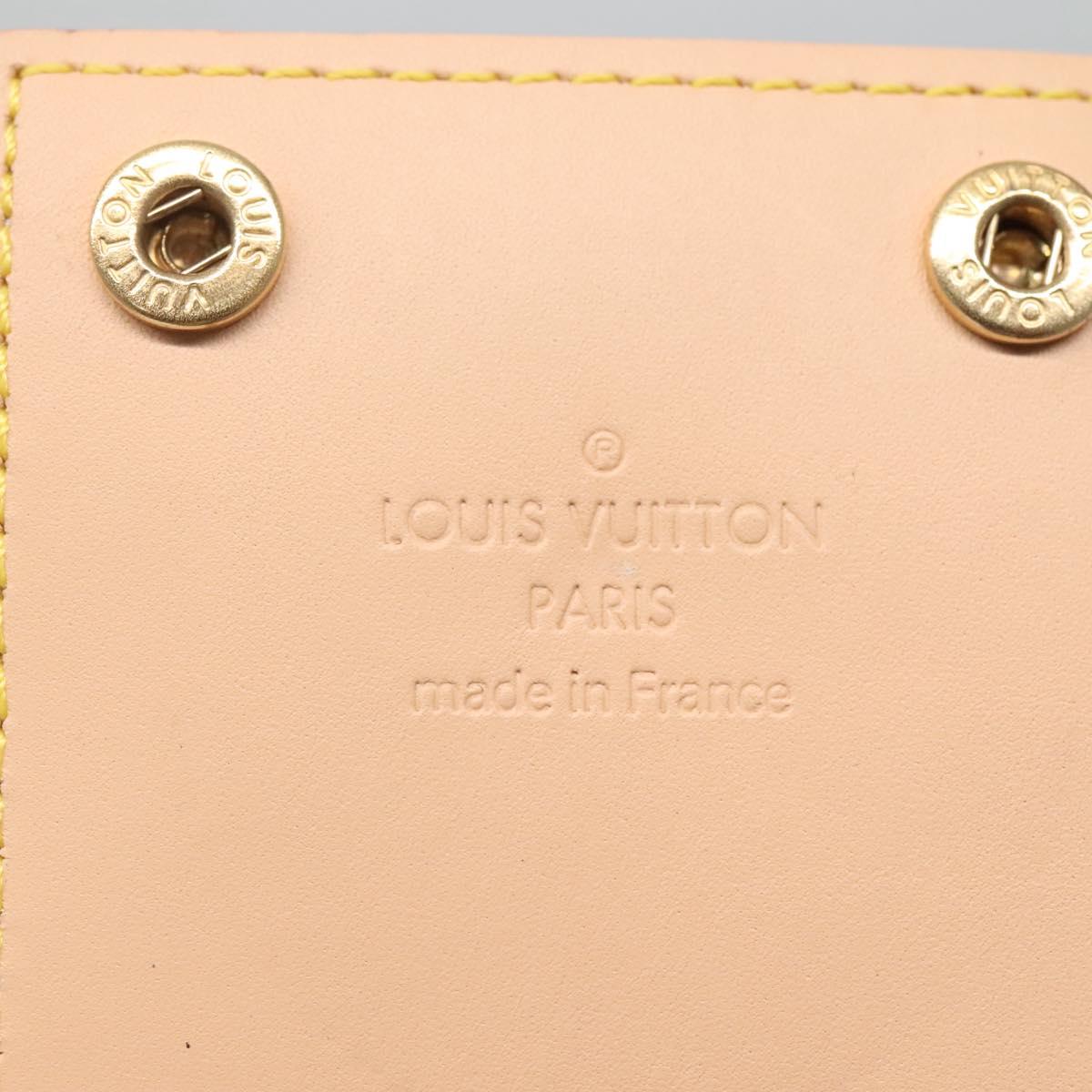 LOUIS VUITTON Monogram Multicolor iPod Nano Case White M60014 LV Auth BA1541