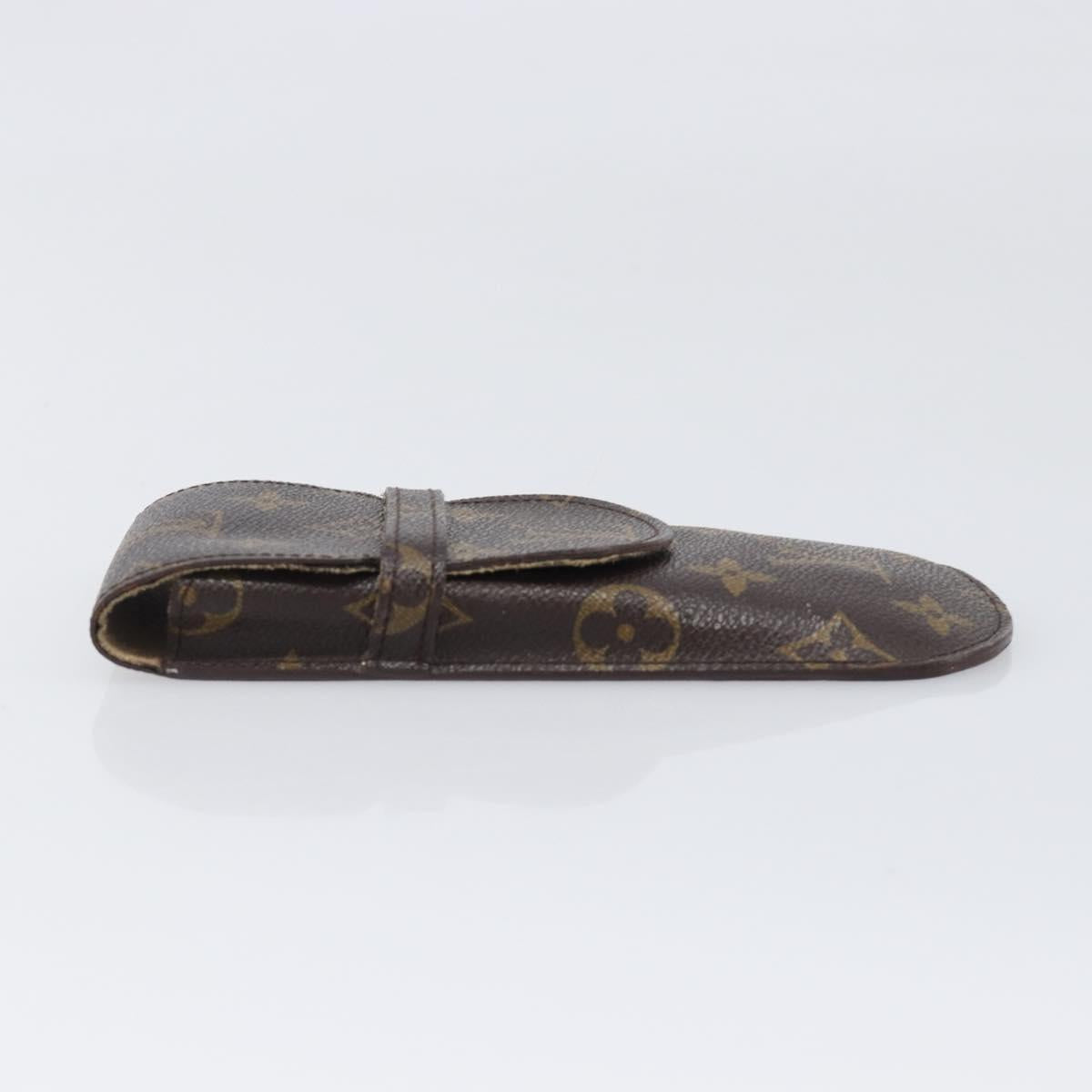 LOUIS VUITTON Monogram Etui a Lunettes Rabat Glasses Case M62970 LV Auth BA15413