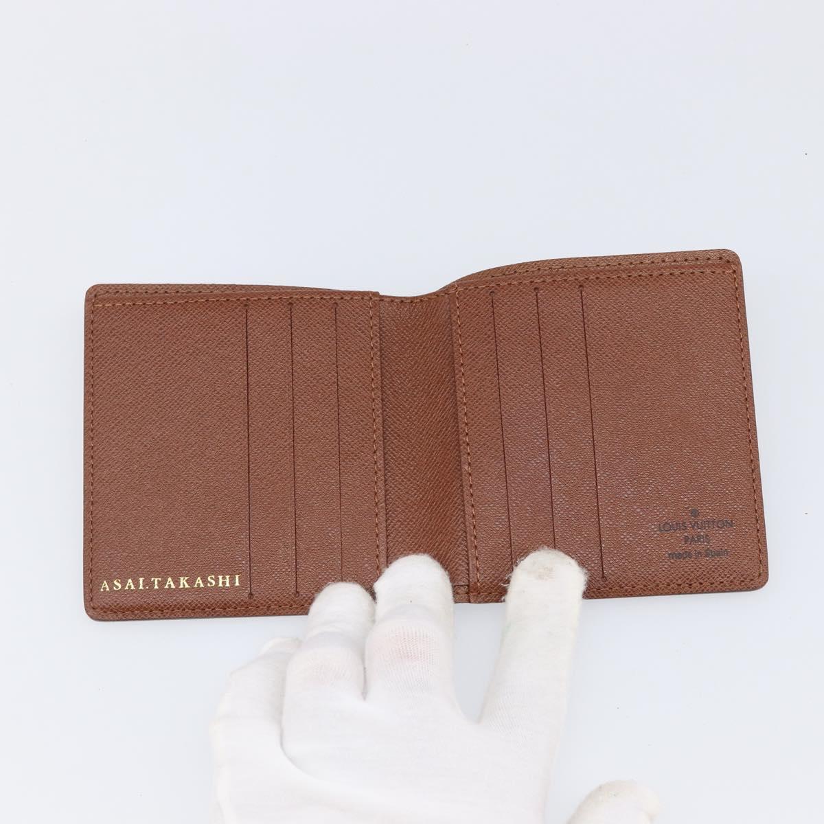 LOUIS VUITTON Monogram Porte Billets 6 Cartes Crdit Case M60929 LV Auth BA15414