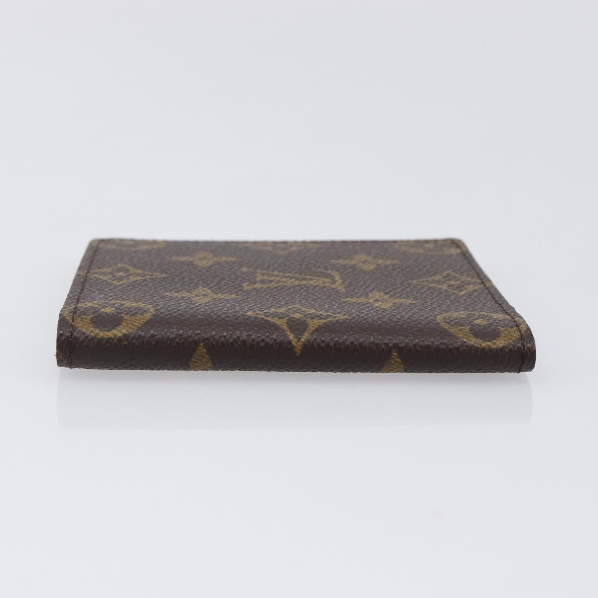 LOUIS VUITTON Monogram Porte Billets 6 Cartes Crdit Case M60929 LV Auth BA15414