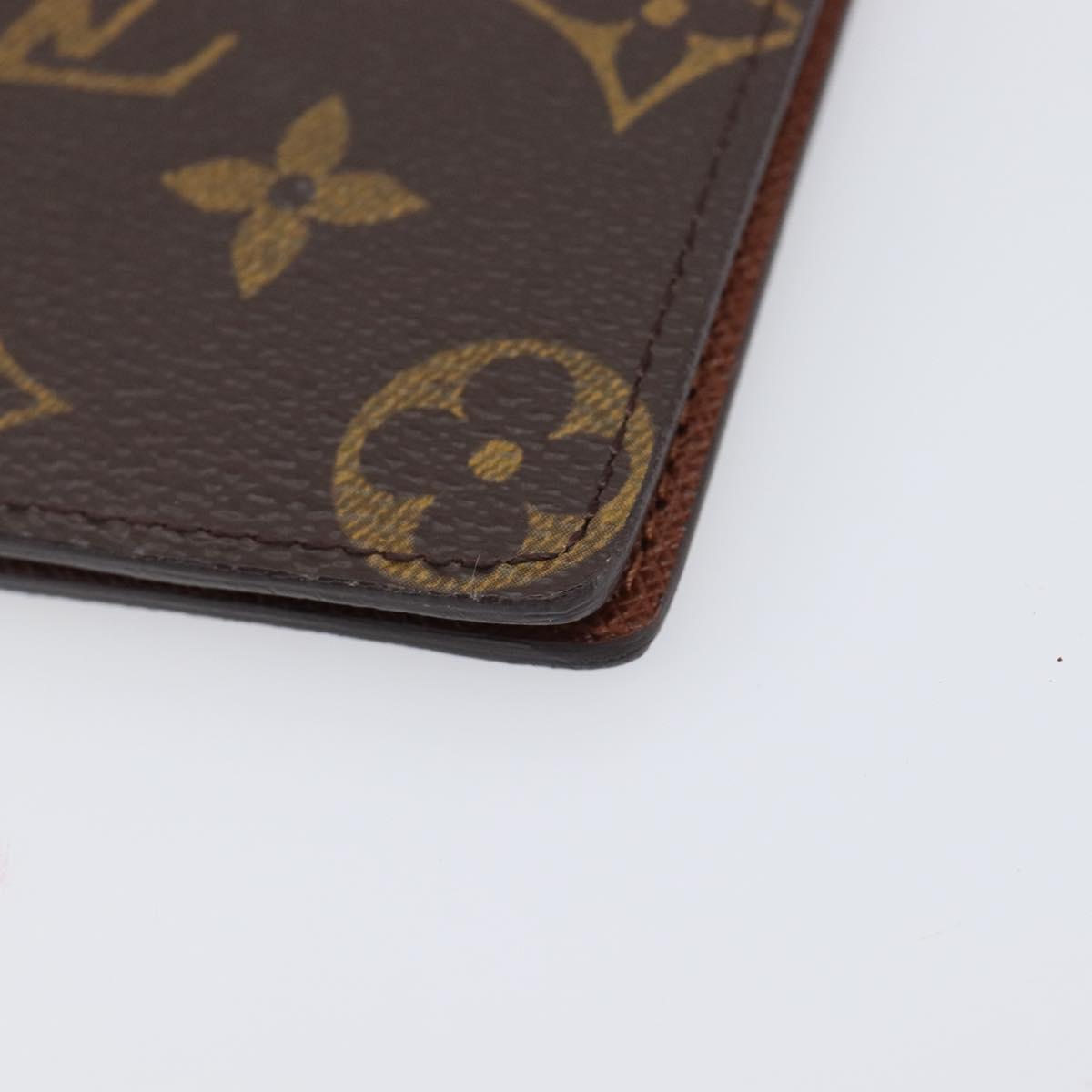 LOUIS VUITTON Monogram Porte Billets 6 Cartes Crdit Case M60929 LV Auth BA15414
