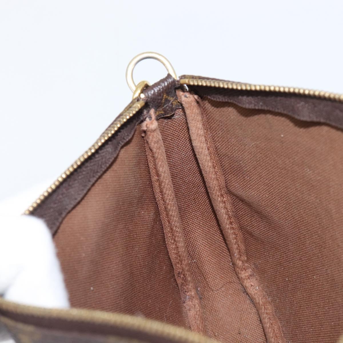 LOUIS VUITTON Monogram Pochette Accessoires Pouch M51980 LV Auth BA15426