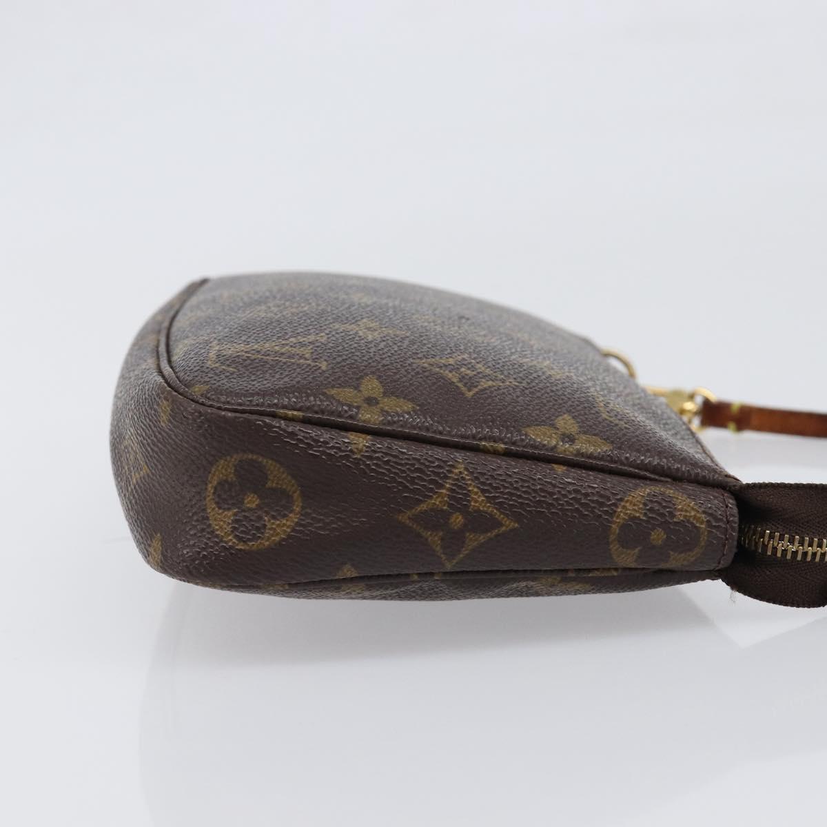 LOUIS VUITTON Monogram Pochette Accessoires Pouch M51980 LV Auth BA15426