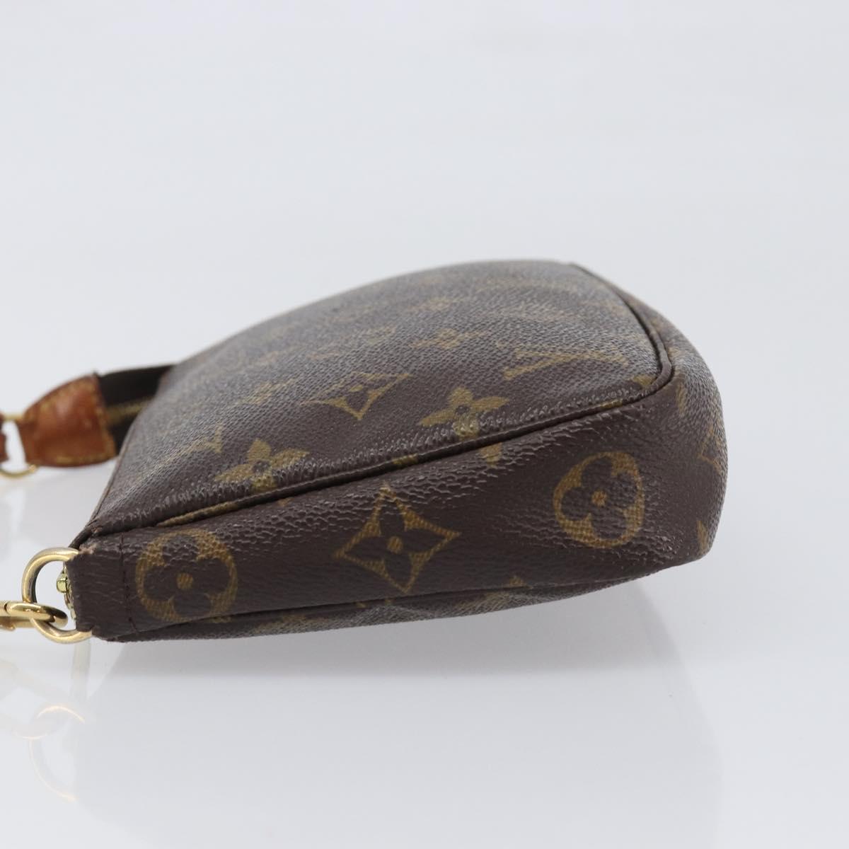LOUIS VUITTON Monogram Pochette Accessoires Pouch M51980 LV Auth BA15426