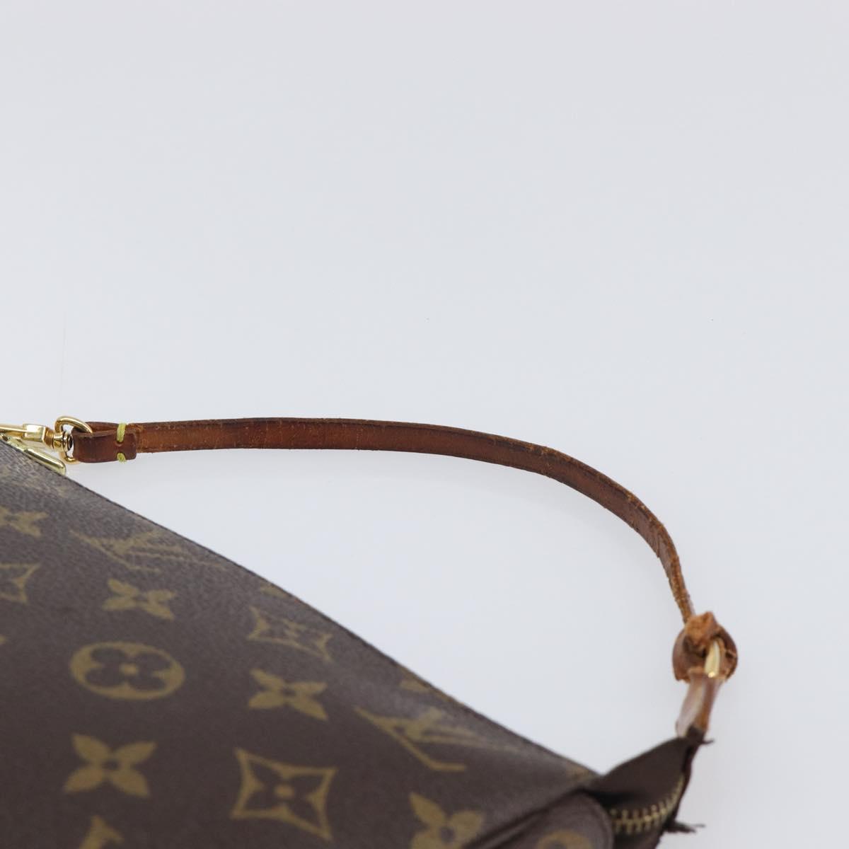 LOUIS VUITTON Monogram Pochette Accessoires Pouch M51980 LV Auth BA15426