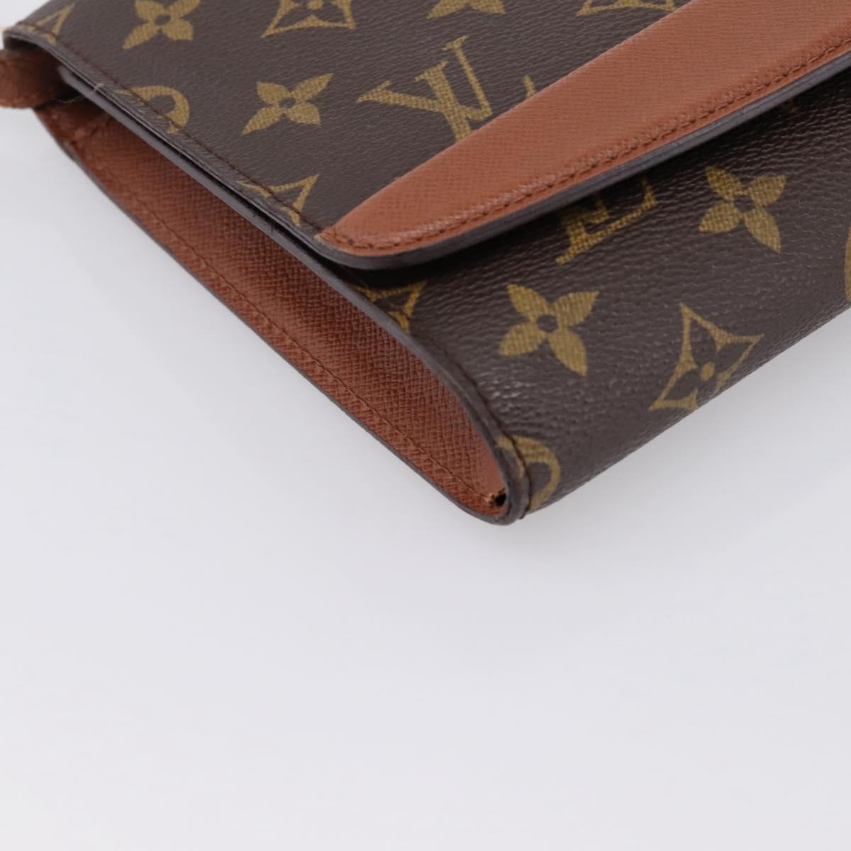 LOUIS VUITTON Monogram Bordeaux 24 Shoulder Bag M51798 LV Auth BA15427