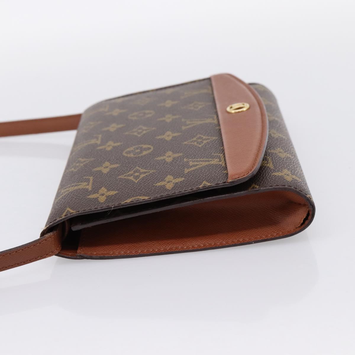 LOUIS VUITTON Monogram Bordeaux 24 Shoulder Bag M51798 LV Auth BA15427