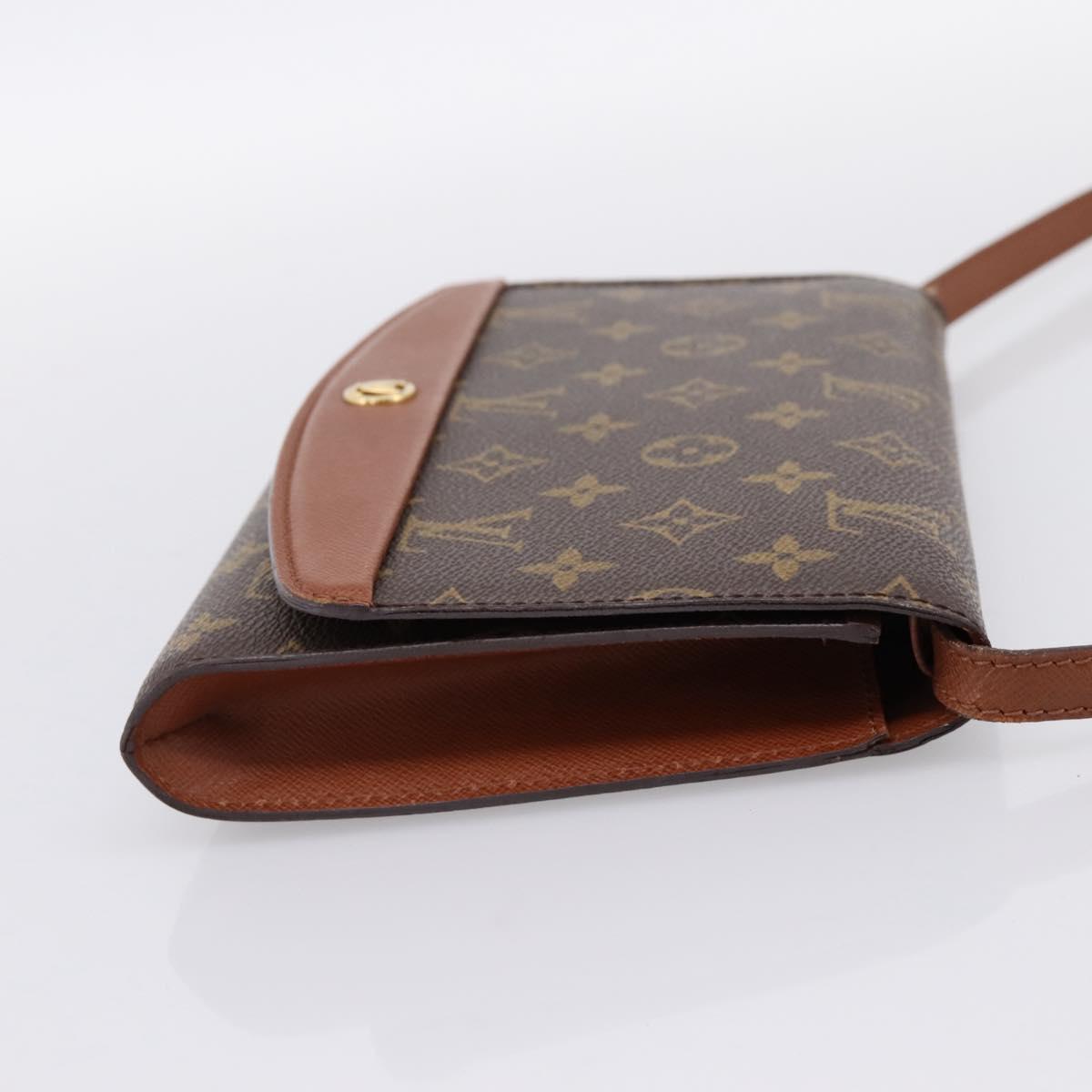 LOUIS VUITTON Monogram Bordeaux 24 Shoulder Bag M51798 LV Auth BA15427