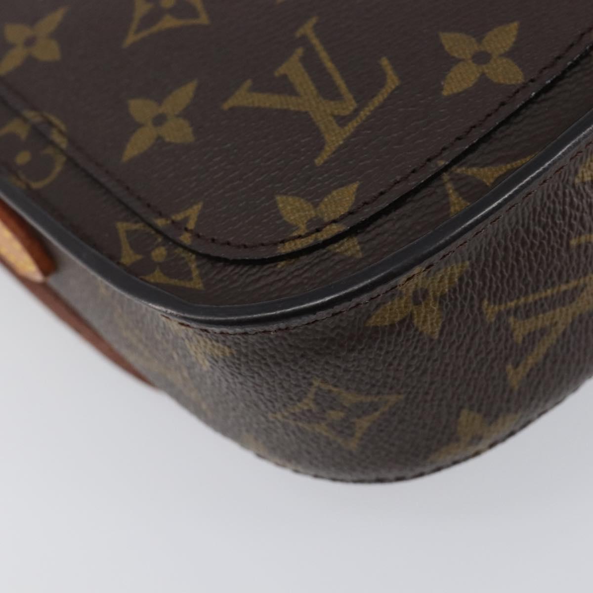 LOUIS VUITTON Monogram Saint Cloud PM Shoulder Bag M51244 LV Auth BA15431A