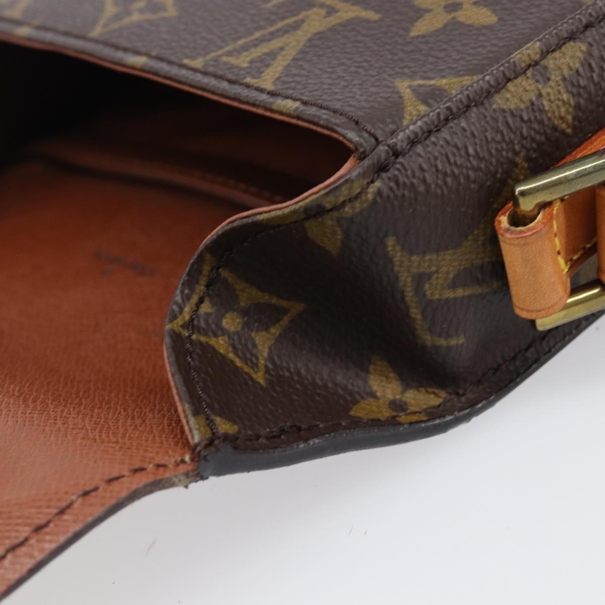 LOUIS VUITTON Monogram Saint Cloud PM Shoulder Bag M51244 LV Auth BA15431A