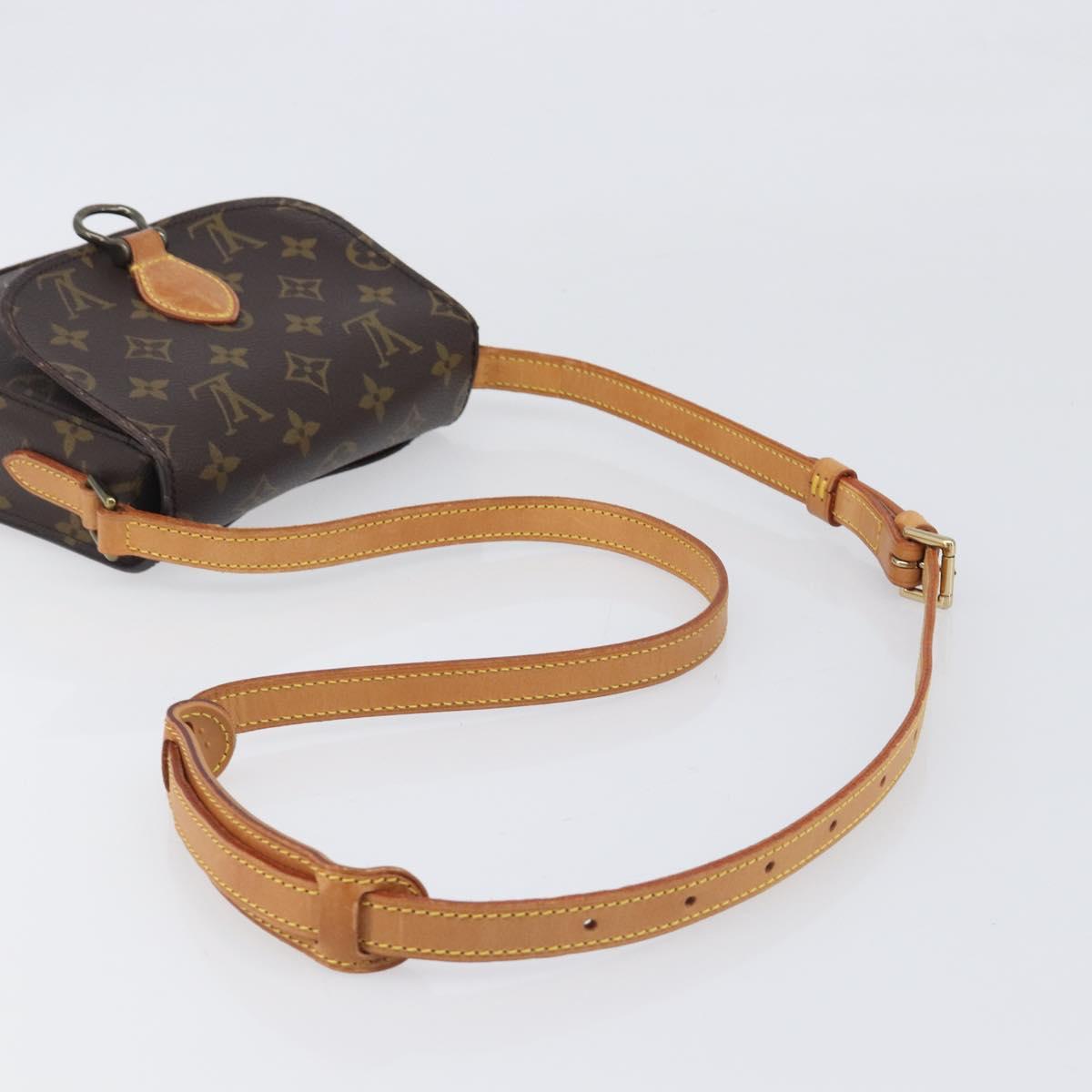 LOUIS VUITTON Monogram Saint Cloud PM Shoulder Bag M51244 LV Auth BA15431A