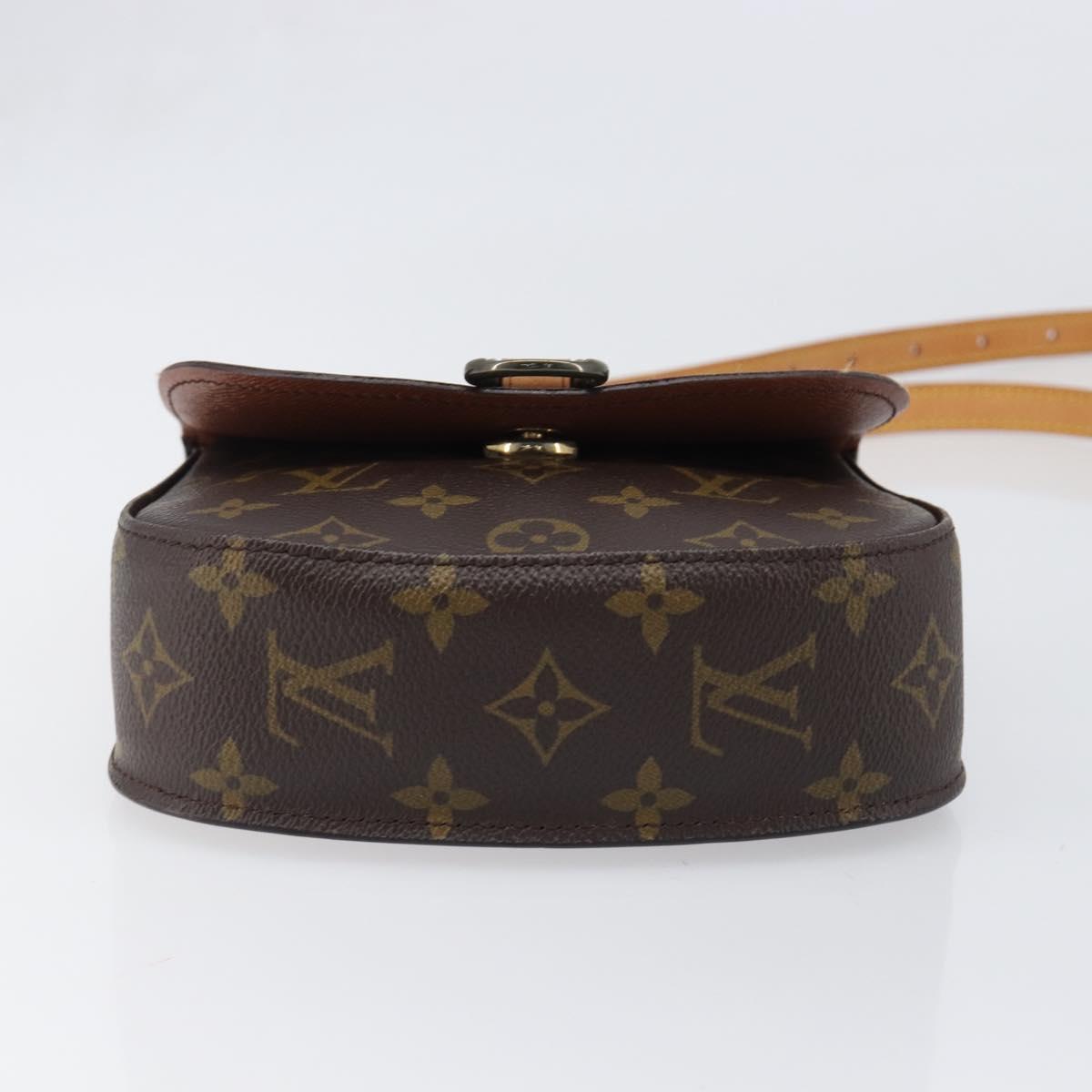 LOUIS VUITTON Monogram Saint Cloud PM Shoulder Bag M51244 LV Auth BA15431A