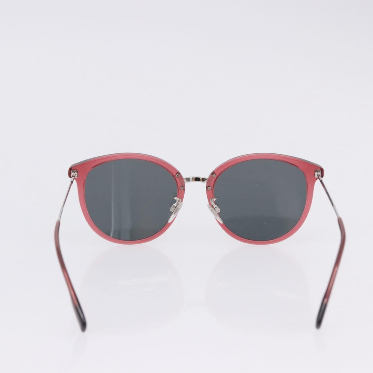 BURBERRY Sunglasses Plastic 2 Set Red Silver Gold Auth BA15437