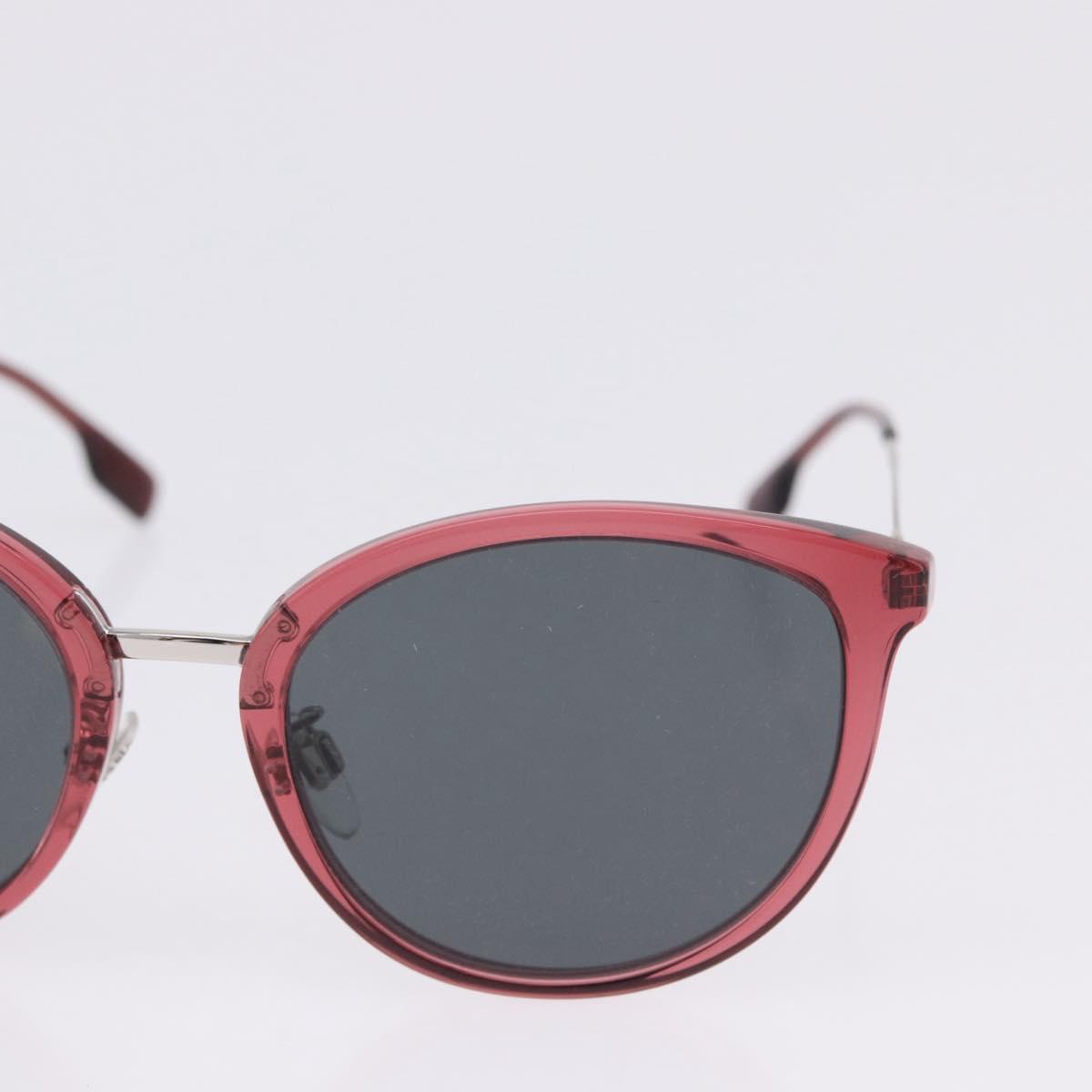 BURBERRY Sunglasses Plastic 2 Set Red Silver Gold Auth BA15437