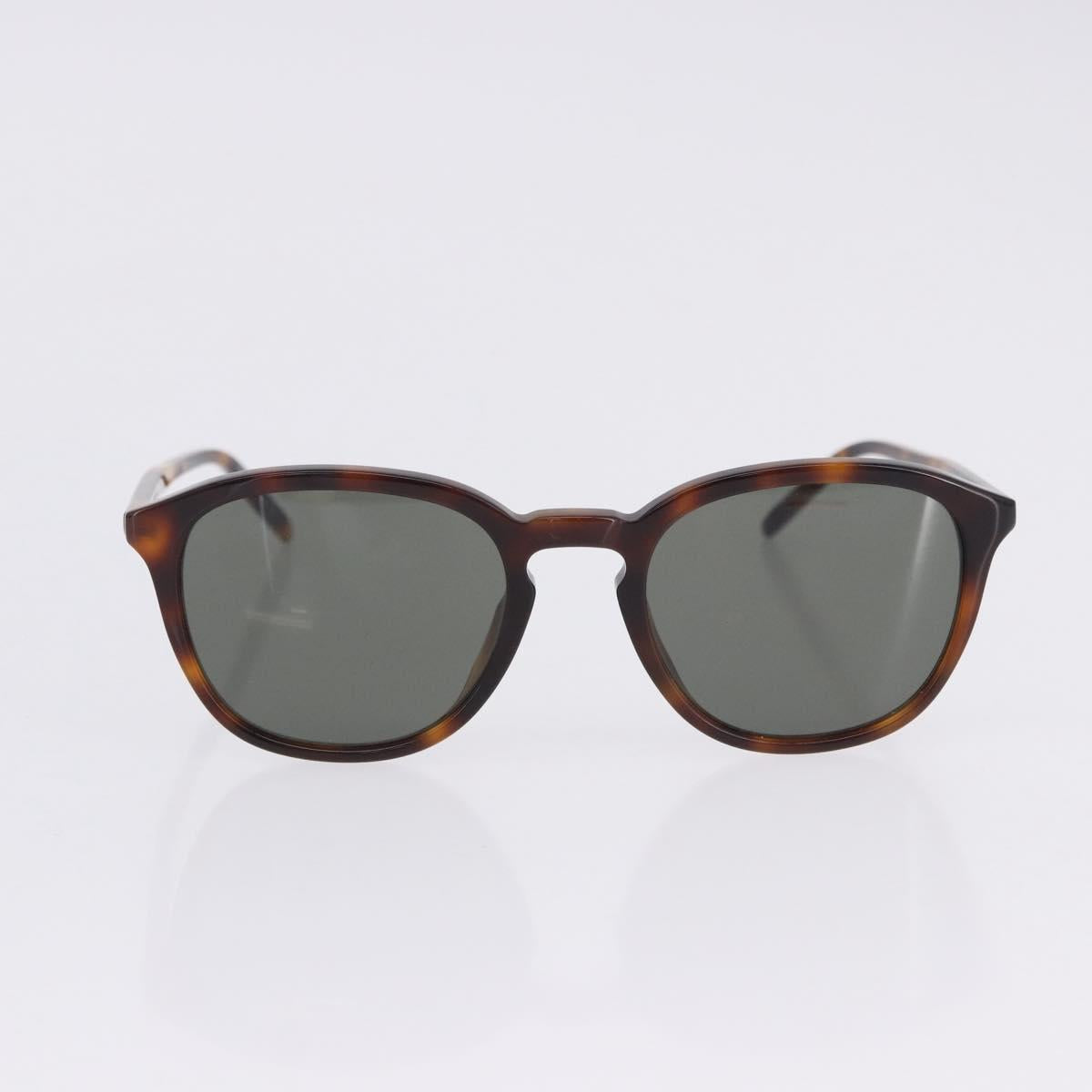 SAINT LAURENT Sunglasses Plastic 2 Set Brown Black Auth BA15438