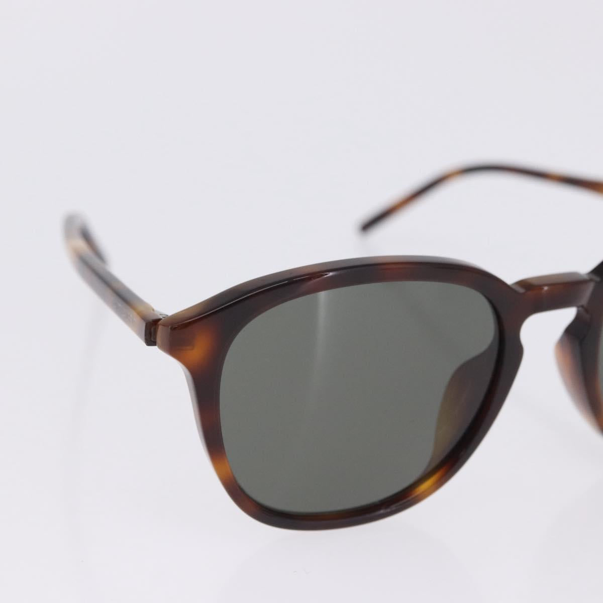 SAINT LAURENT Sunglasses Plastic 2 Set Brown Black Auth BA15438