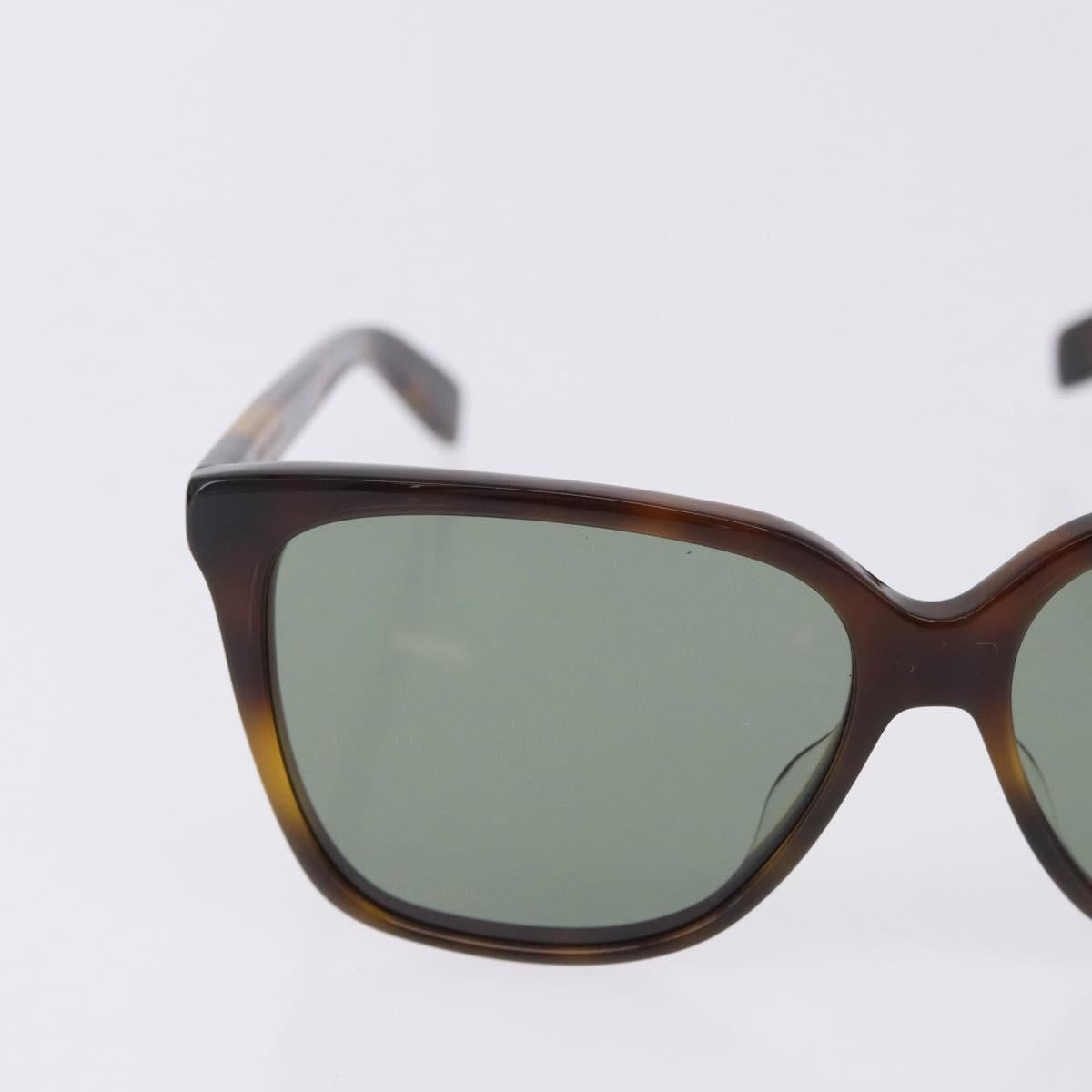 SAINT LAURENT Sunglasses Plastic 2 Set Brown Black Auth BA15438