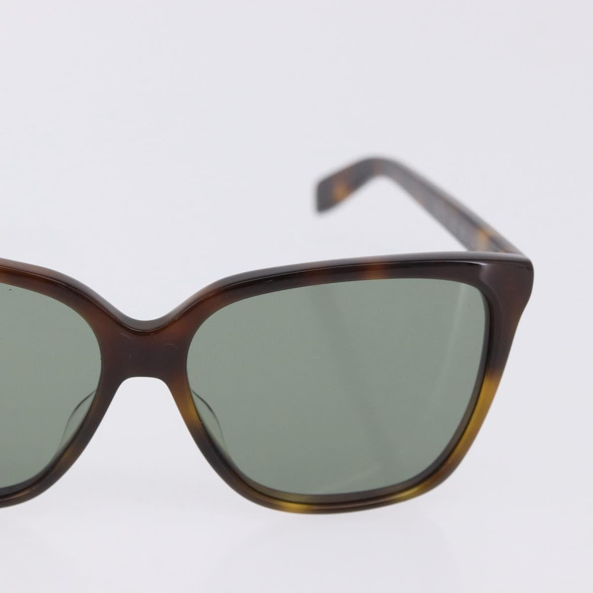 SAINT LAURENT Sunglasses Plastic 2 Set Brown Black Auth BA15438