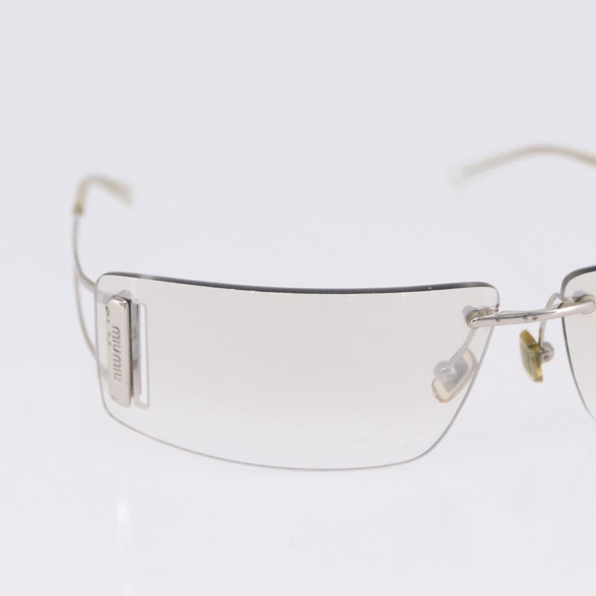 Christian Dior MIUMIU PRADA Sunglasses Plastic 3 Set Black Silver Auth BA15439