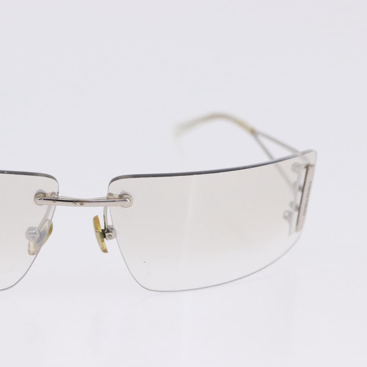 Christian Dior MIUMIU PRADA Sunglasses Plastic 3 Set Black Silver Auth BA15439