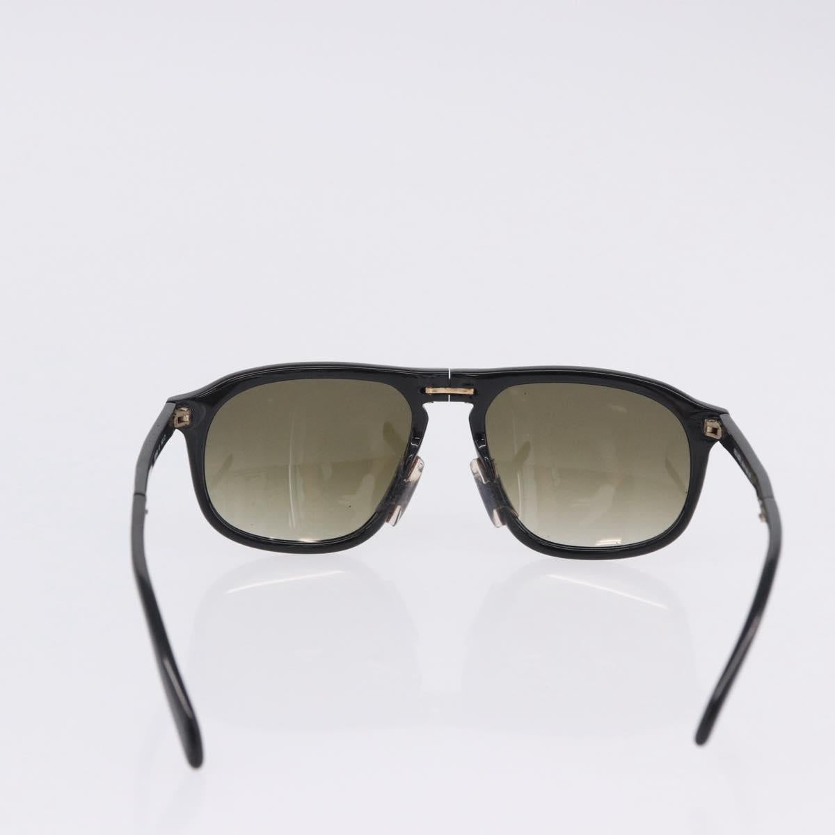 Christian Dior MIUMIU PRADA Sunglasses Plastic 3 Set Black Silver Auth BA15439