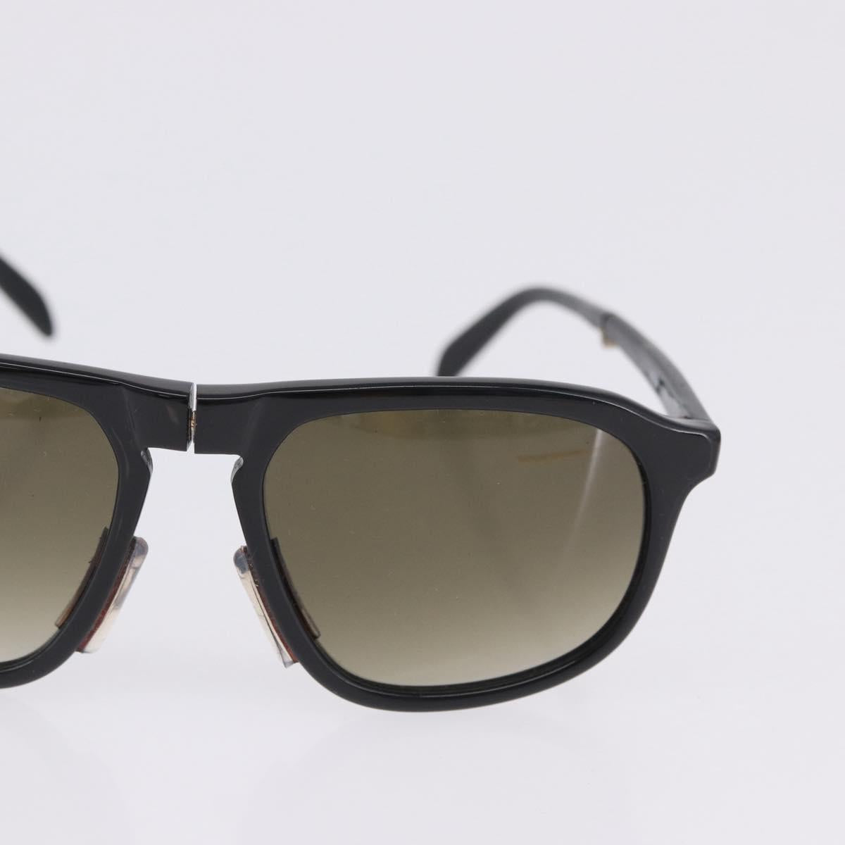Christian Dior MIUMIU PRADA Sunglasses Plastic 3 Set Black Silver Auth BA15439