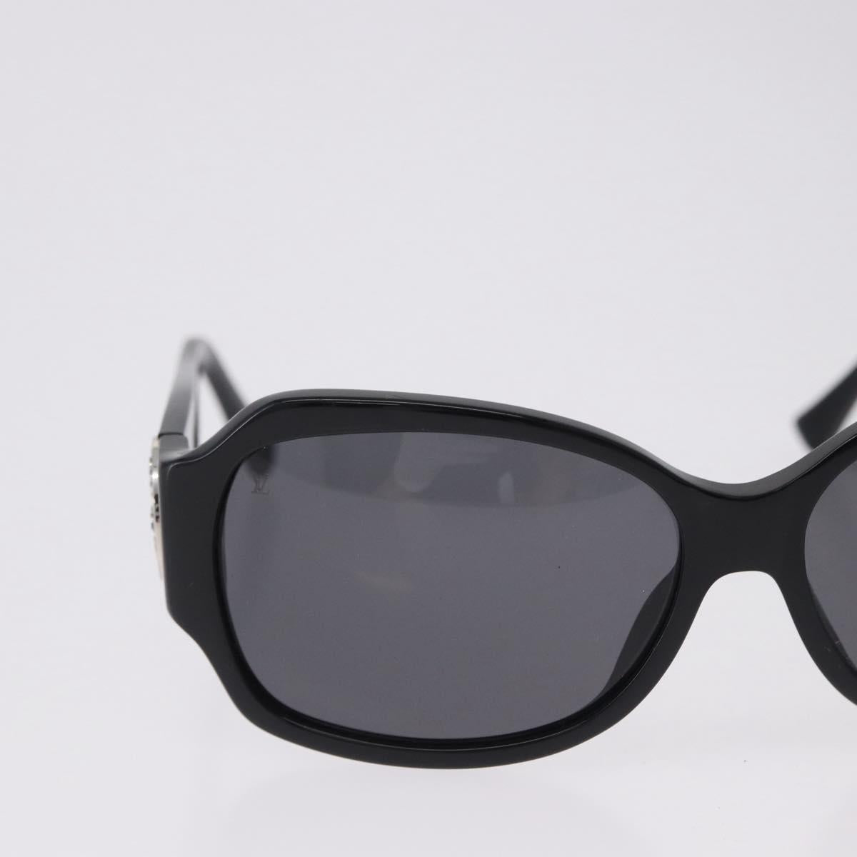LOUIS VUITTON Ursula Strauss Sunglasses Plastic Black Z0145E LV Auth BA15451V
