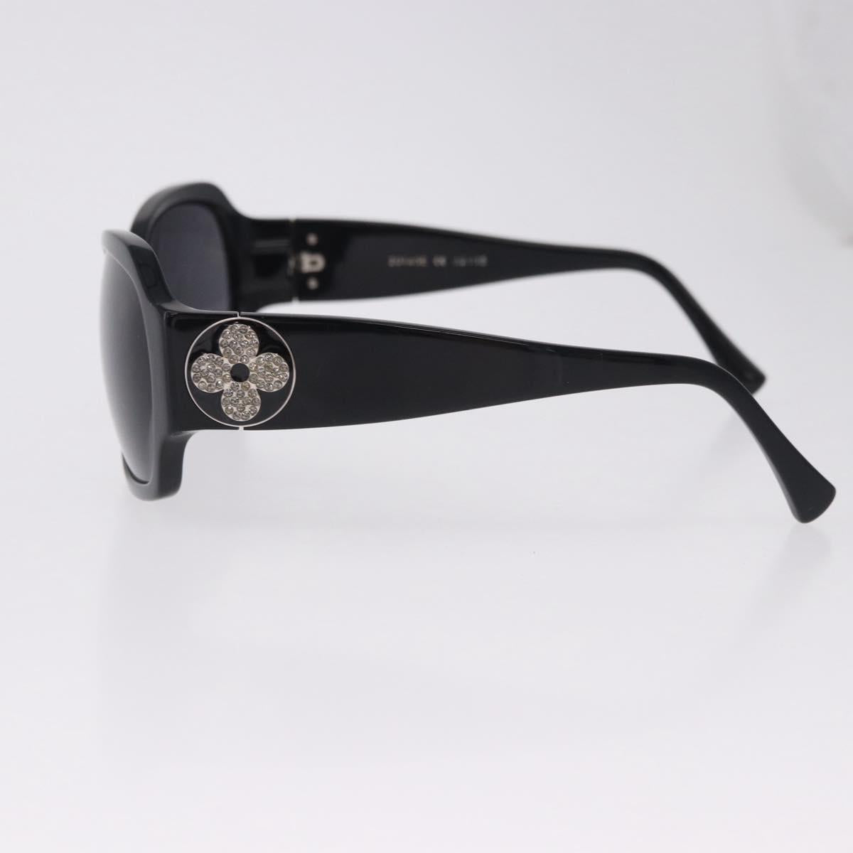LOUIS VUITTON Ursula Strauss Sunglasses Plastic Black Z0145E LV Auth BA15451V
