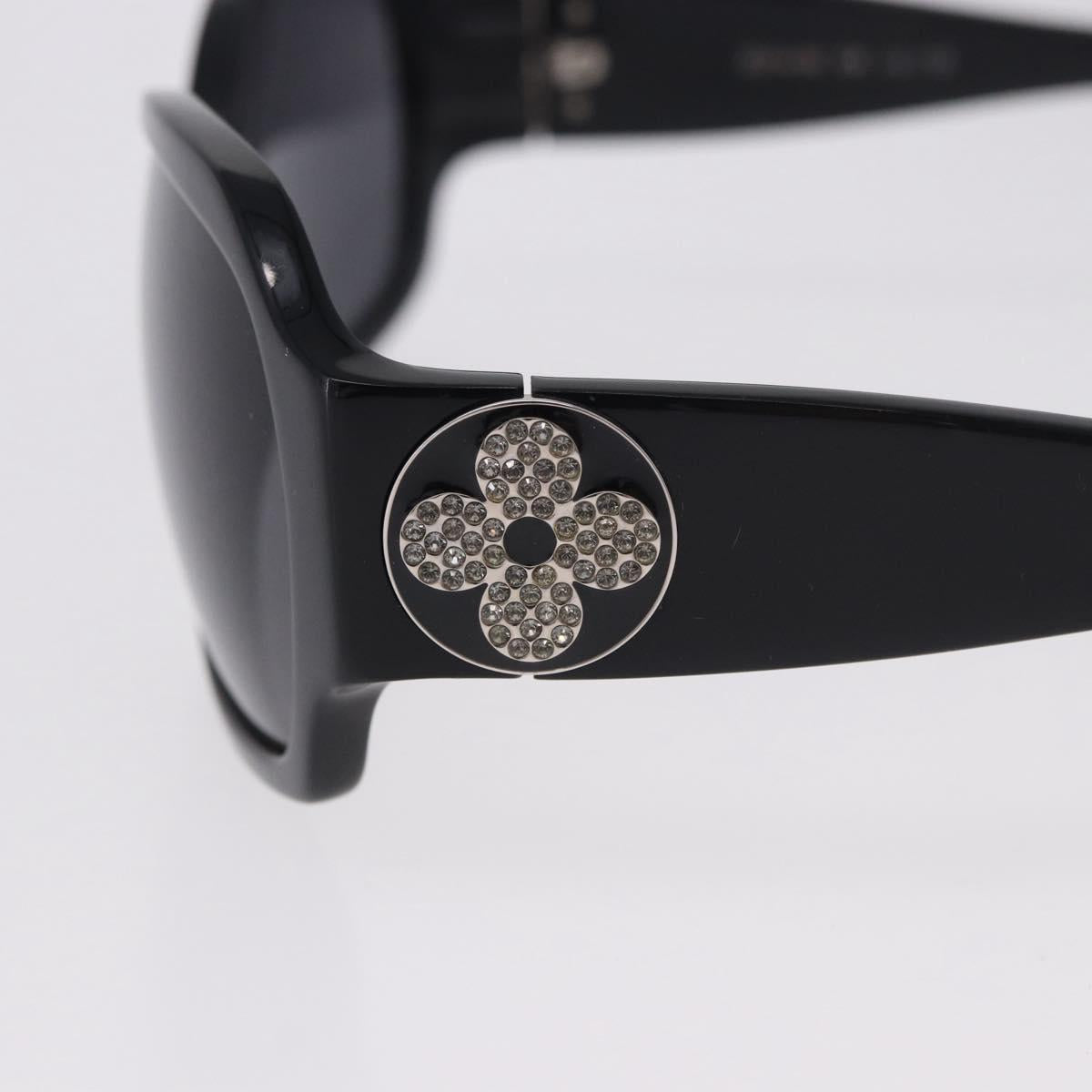 LOUIS VUITTON Ursula Strauss Sunglasses Plastic Black Z0145E LV Auth BA15451V