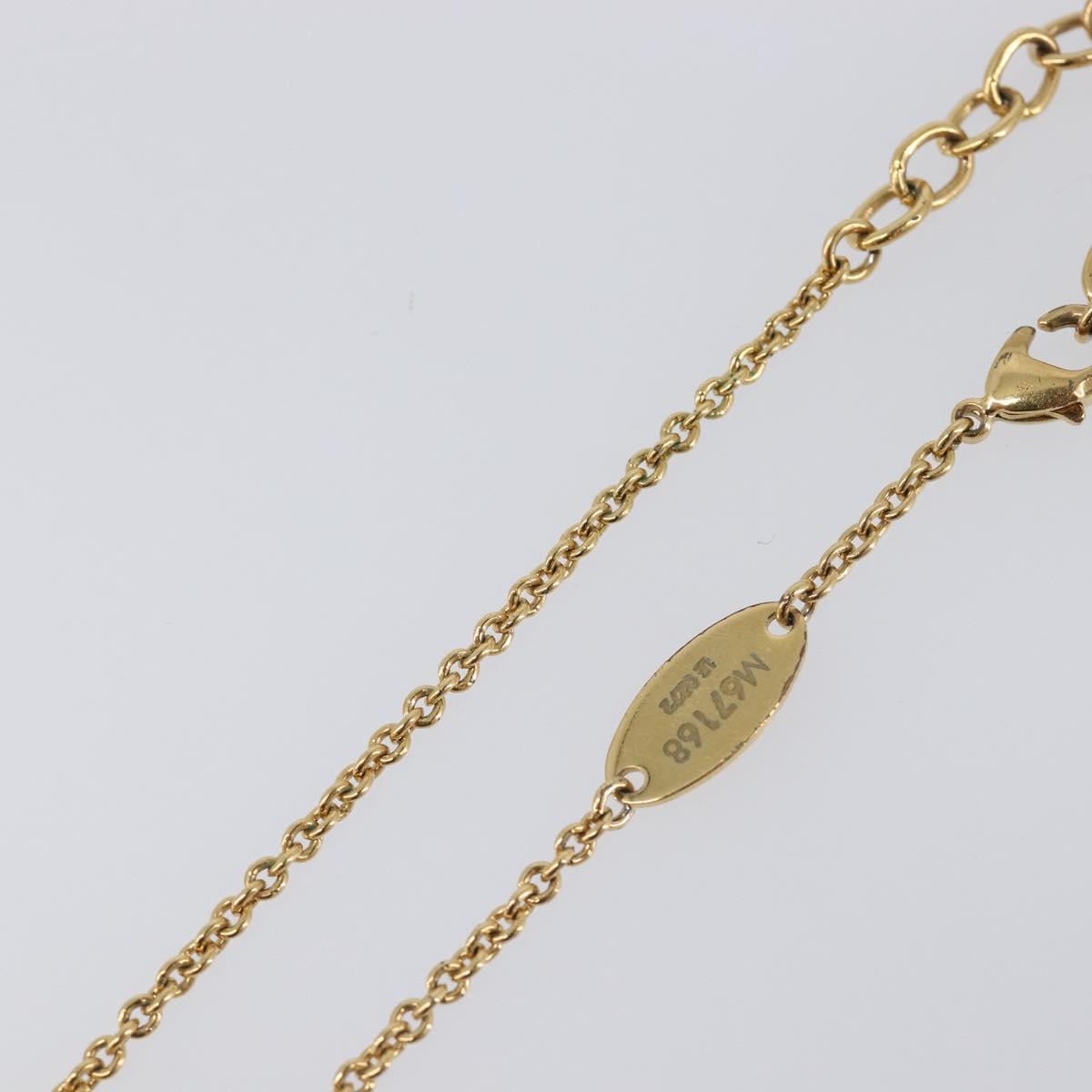 LOUIS VUITTON LV&ME K GP Bracelet Metal Gold Tone M67168 LV Auth BA15461V