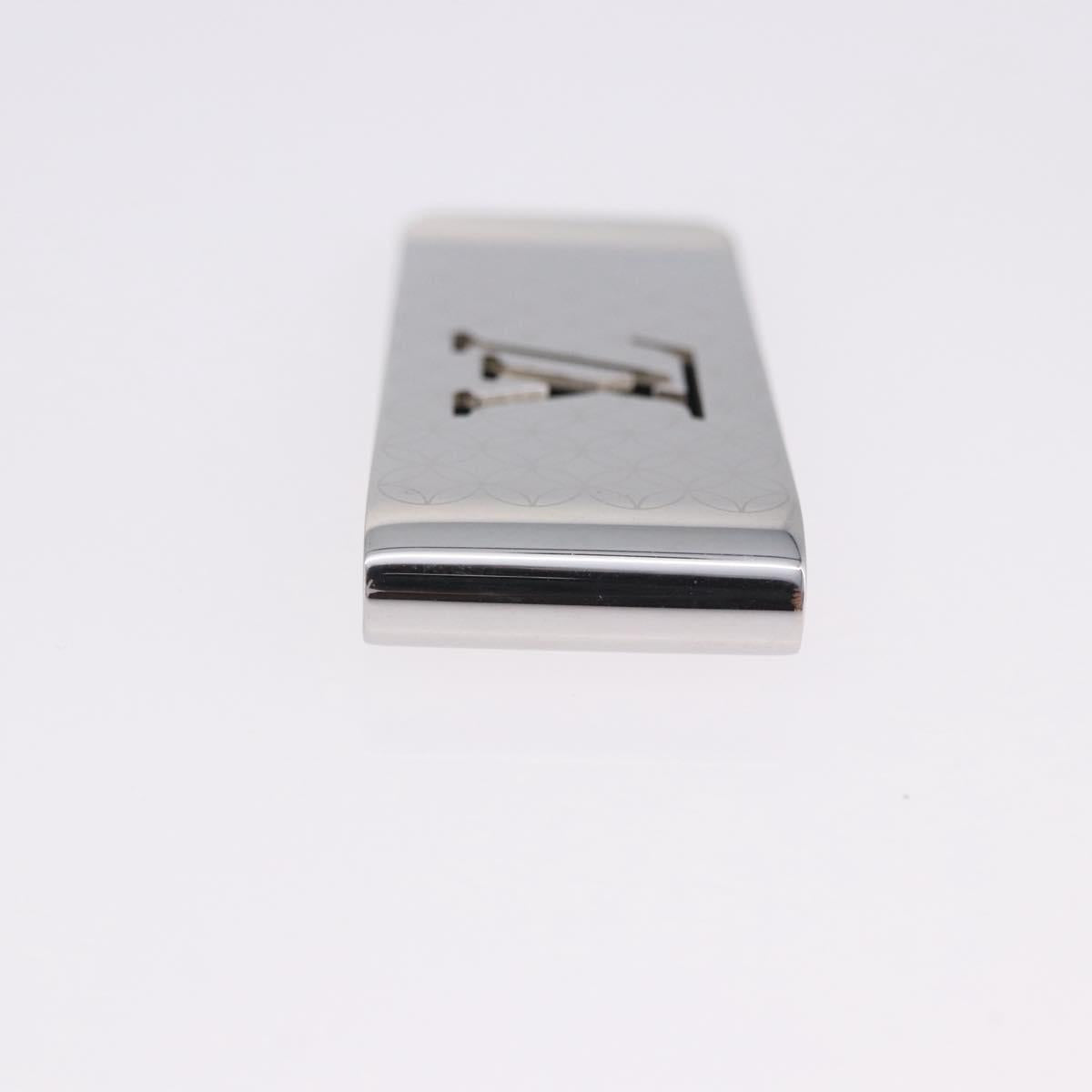 LOUIS VUITTON Bill Clip Champs Elysées Money Clip Metal M65041 LV Auth BA15464M