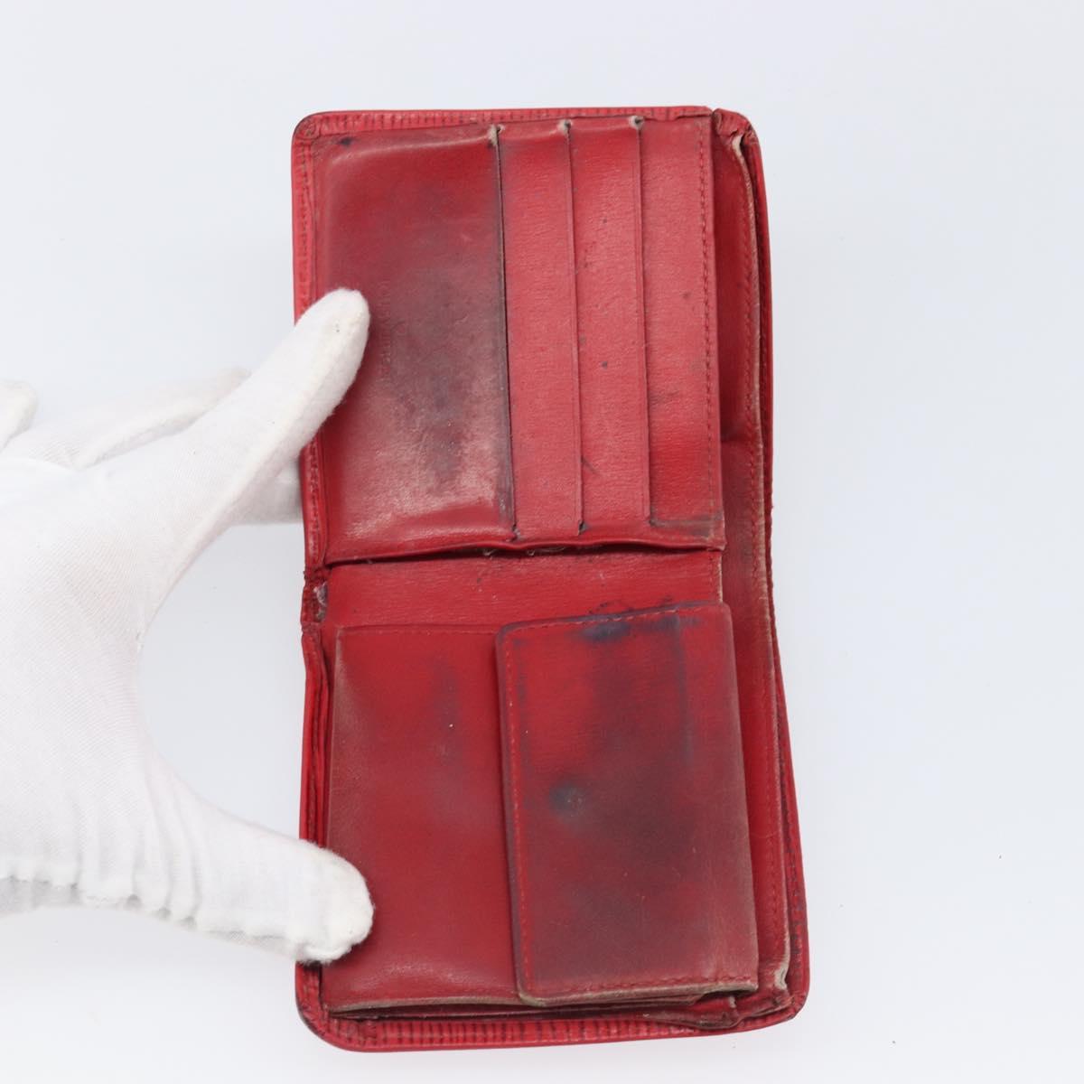LOUIS VUITTON Epi Wallet 5 Set Red Blue Yellow LV Auth BA15468