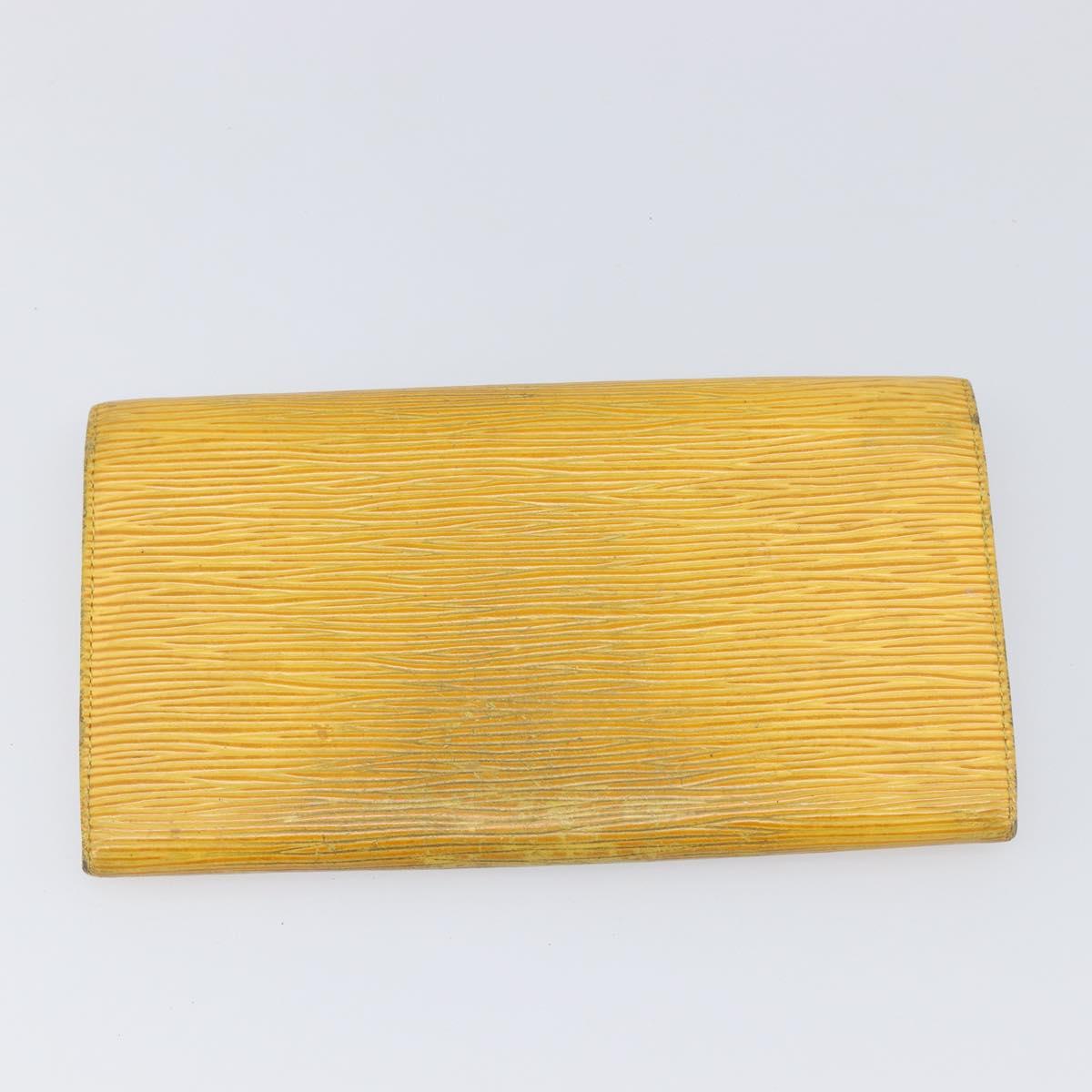 LOUIS VUITTON Epi Wallet 5 Set Red Green Blue LV Auth BA15469