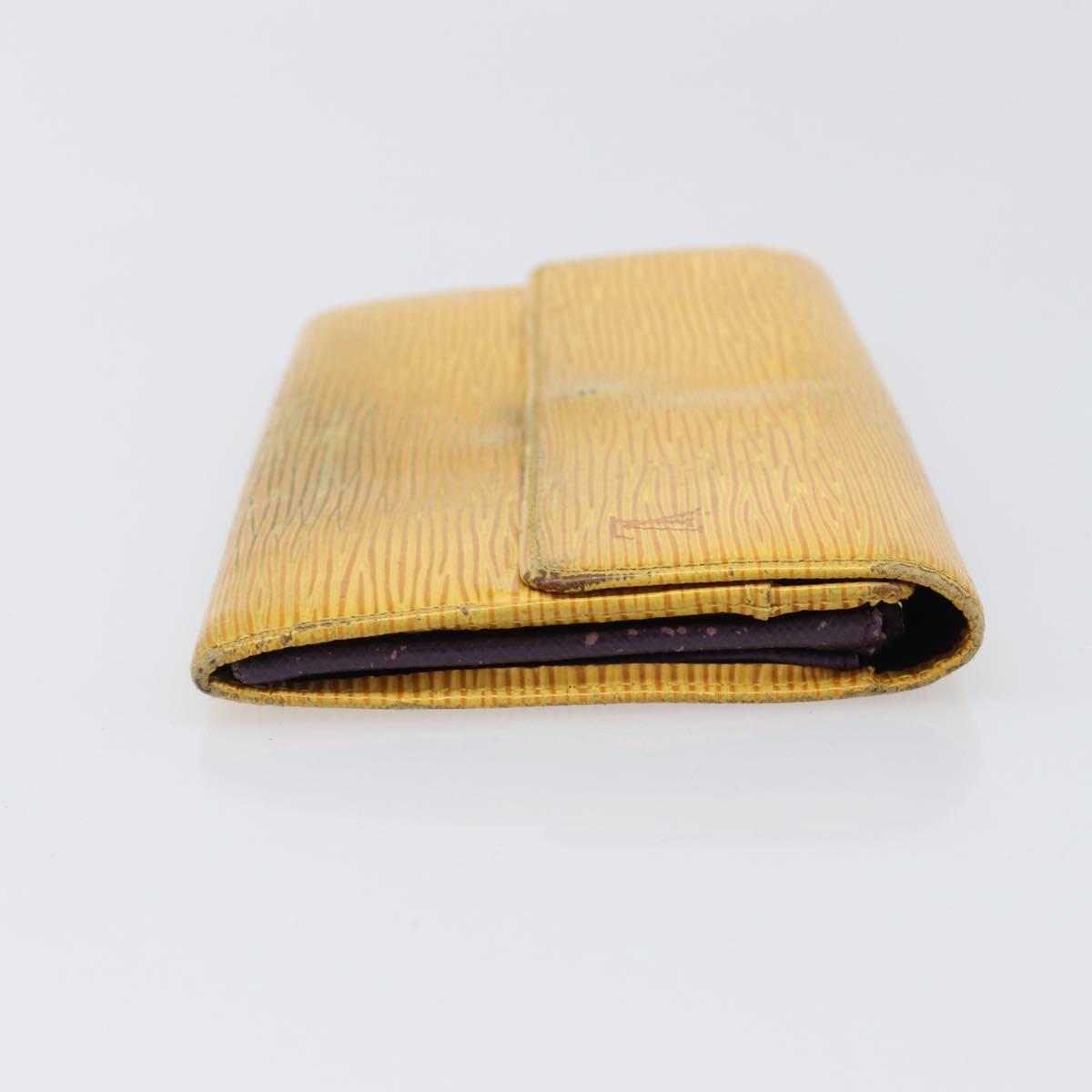 LOUIS VUITTON Epi Wallet 5 Set Red Green Blue LV Auth BA15469