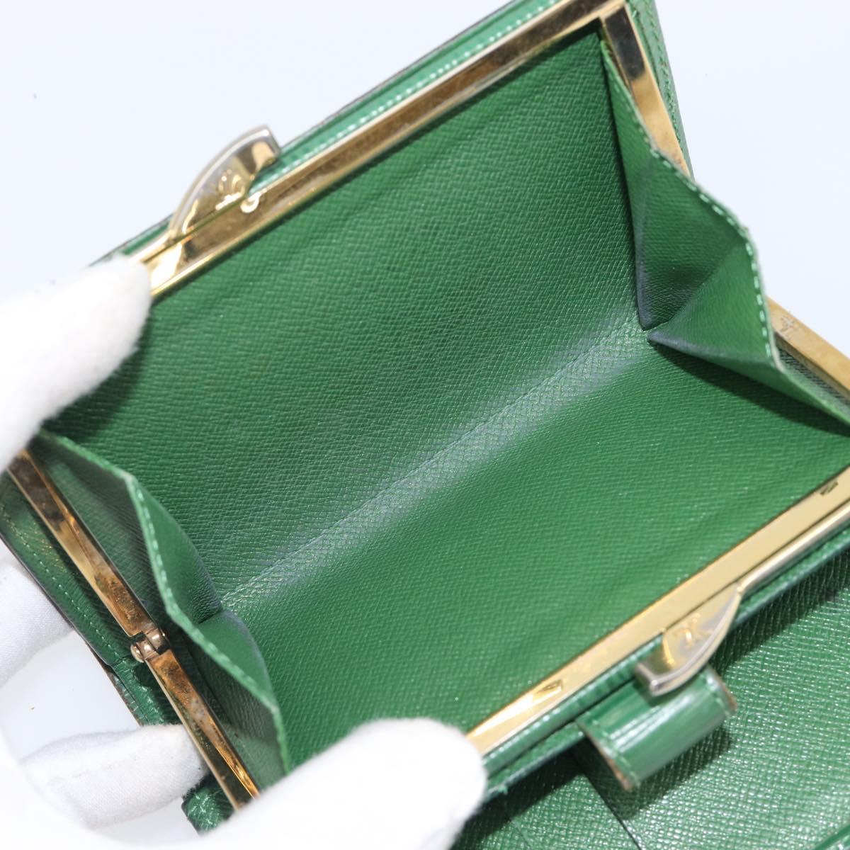 LOUIS VUITTON Epi 5 Set Wallet Red Yellow Green LV Auth BA15470